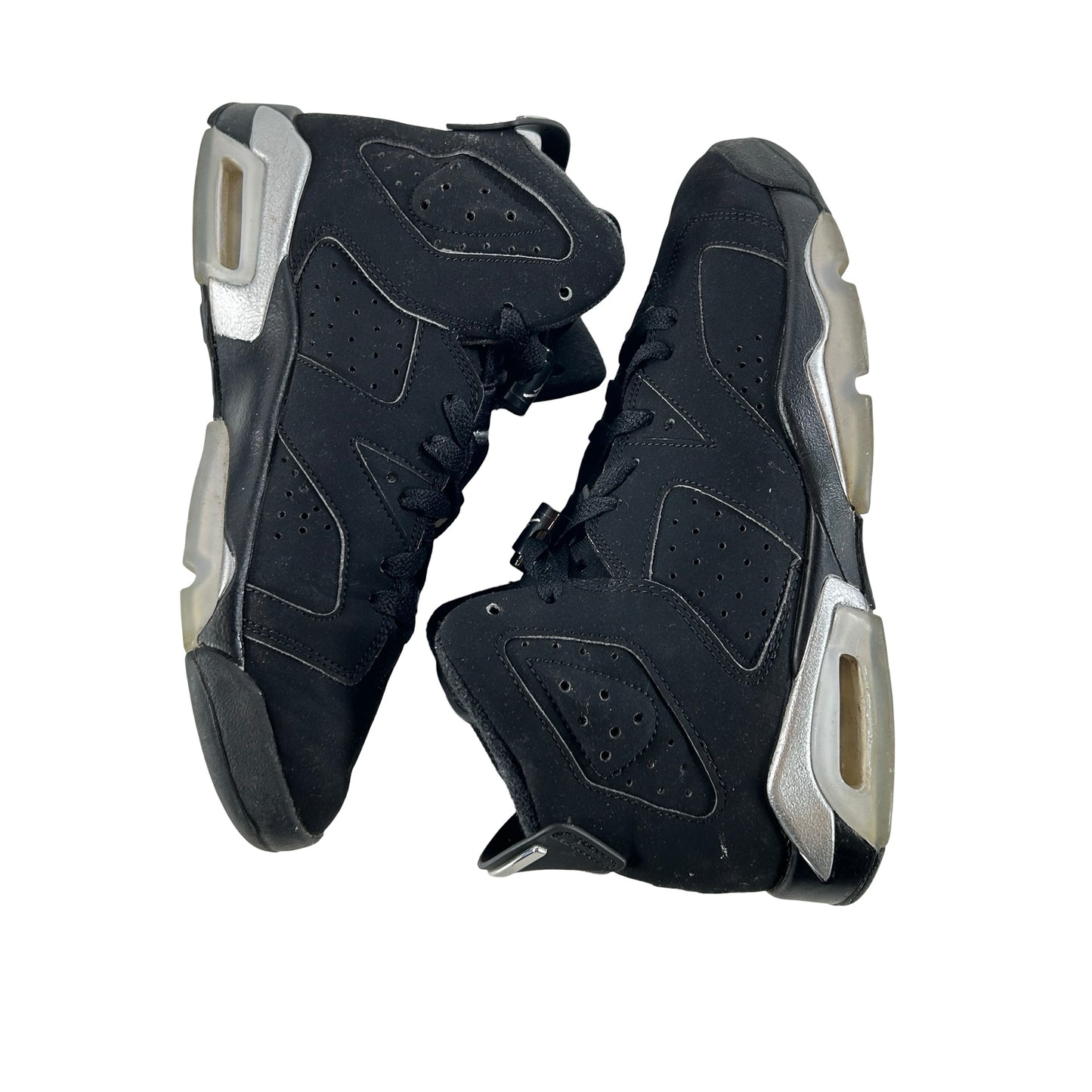 DX2835 001 Jordan 6 Retro Chrome Metallic Silver (GS) [USED] - 5 Y (Used)