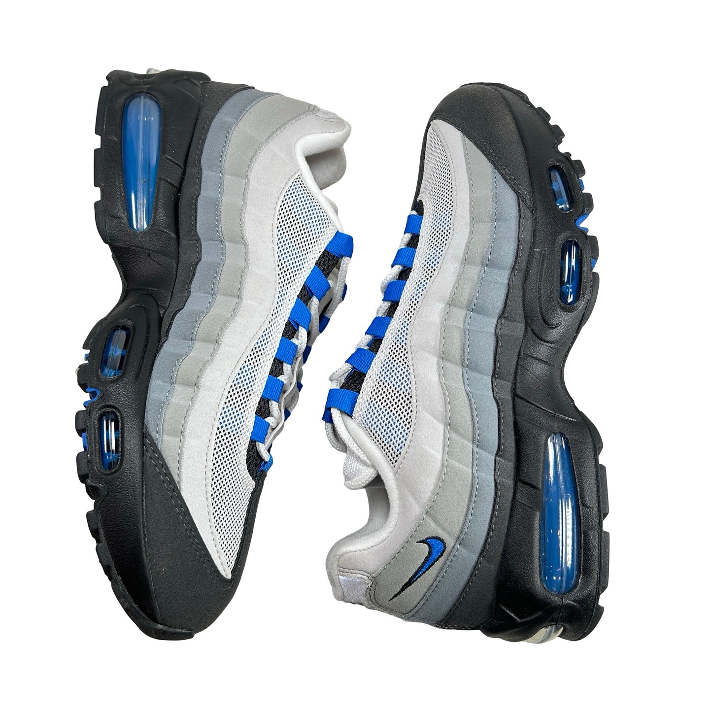 IM7410 100 Nike Air Max 95 OG Big Bubble Blue Spark [USED] - 8.5 M (Used)