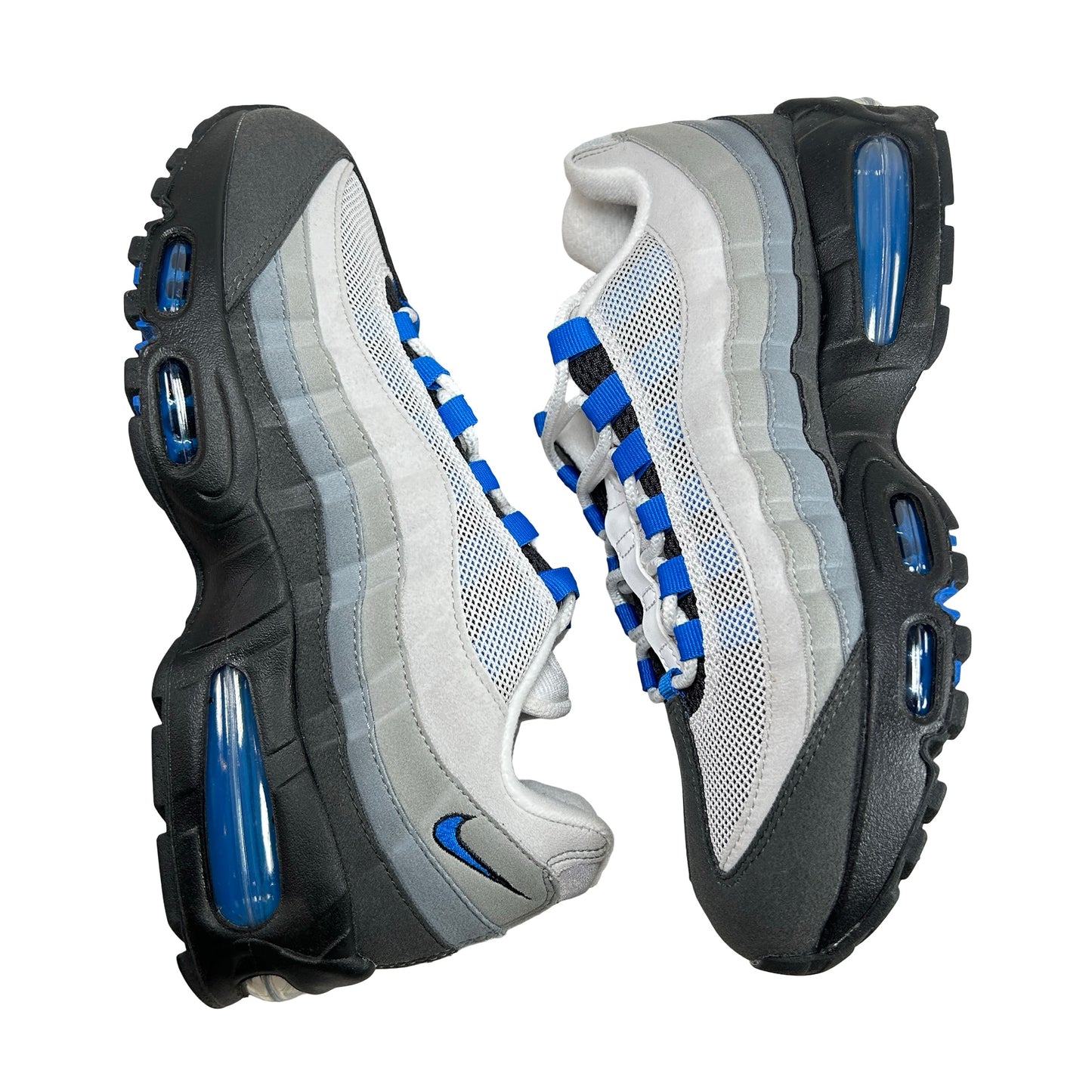 IM7410 100 Nike Air Max 95 OG Big Bubble Blue Spark [USED] - 8.5 M (Used)