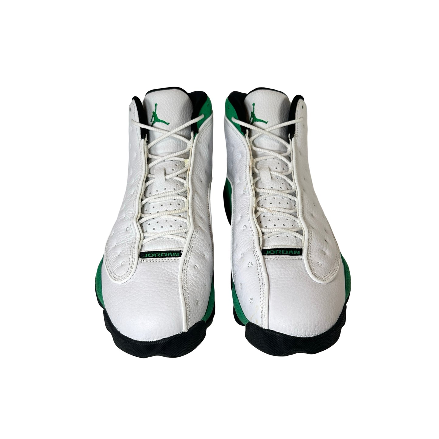 DB6537 113 Jordan 13 Retro White Lucky Green [USED] - 11.5 M (Used)