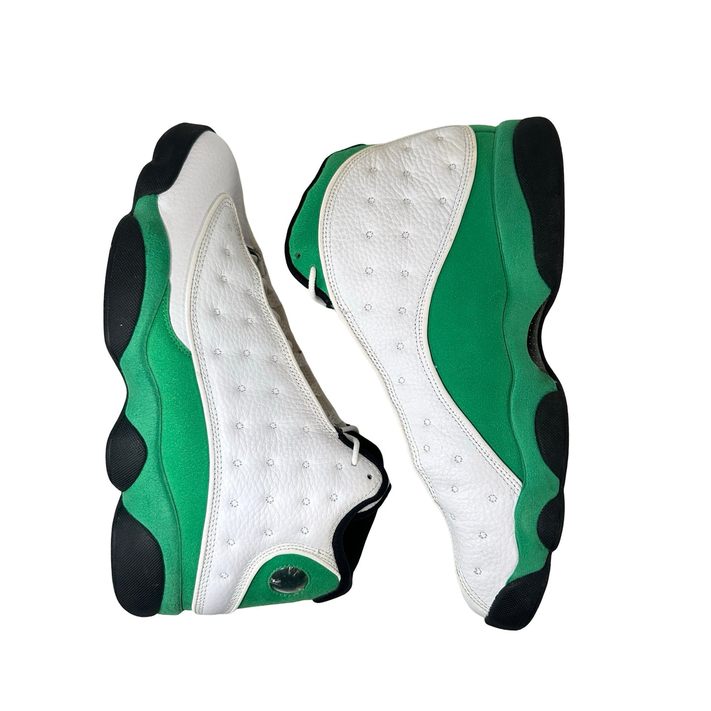 DB6537 113 Jordan 13 Retro White Lucky Green [USED] - 11.5 M (Used)