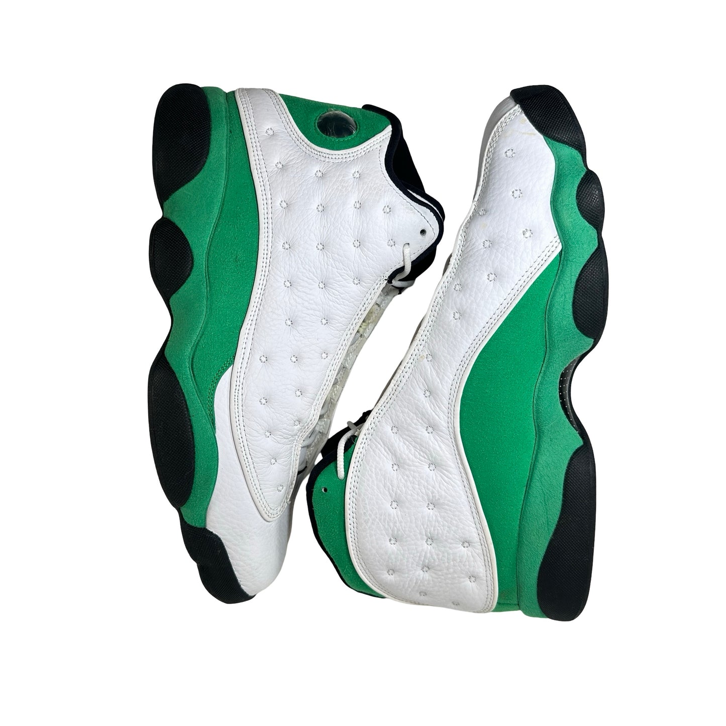 DB6537 113 Jordan 13 Retro White Lucky Green [USED] - 11.5 M (Used)