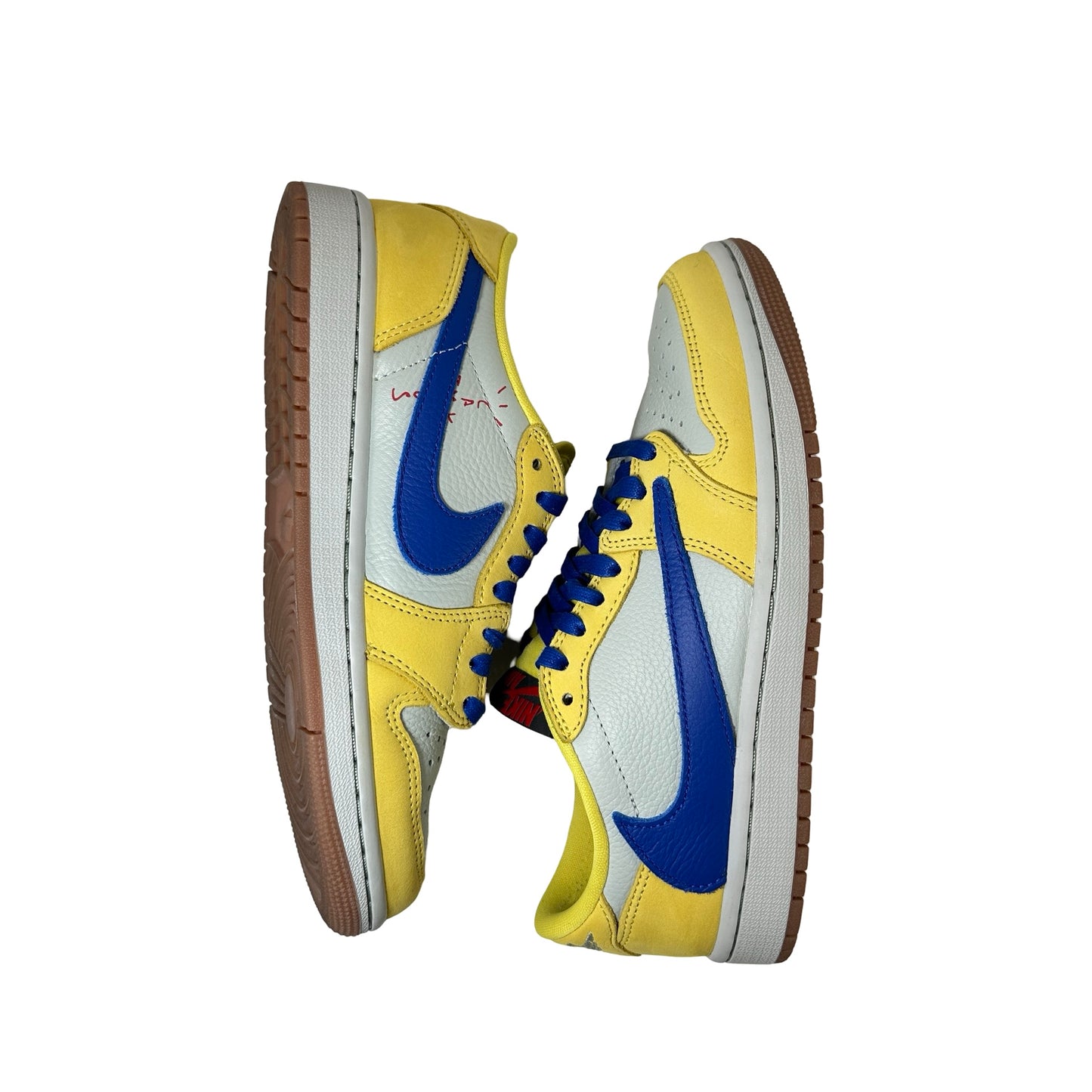 DZ4137 700 Jordan 1 Retro Low OG SP Travis Scott Canary (Women's) [USED] - 7 W (Used2)