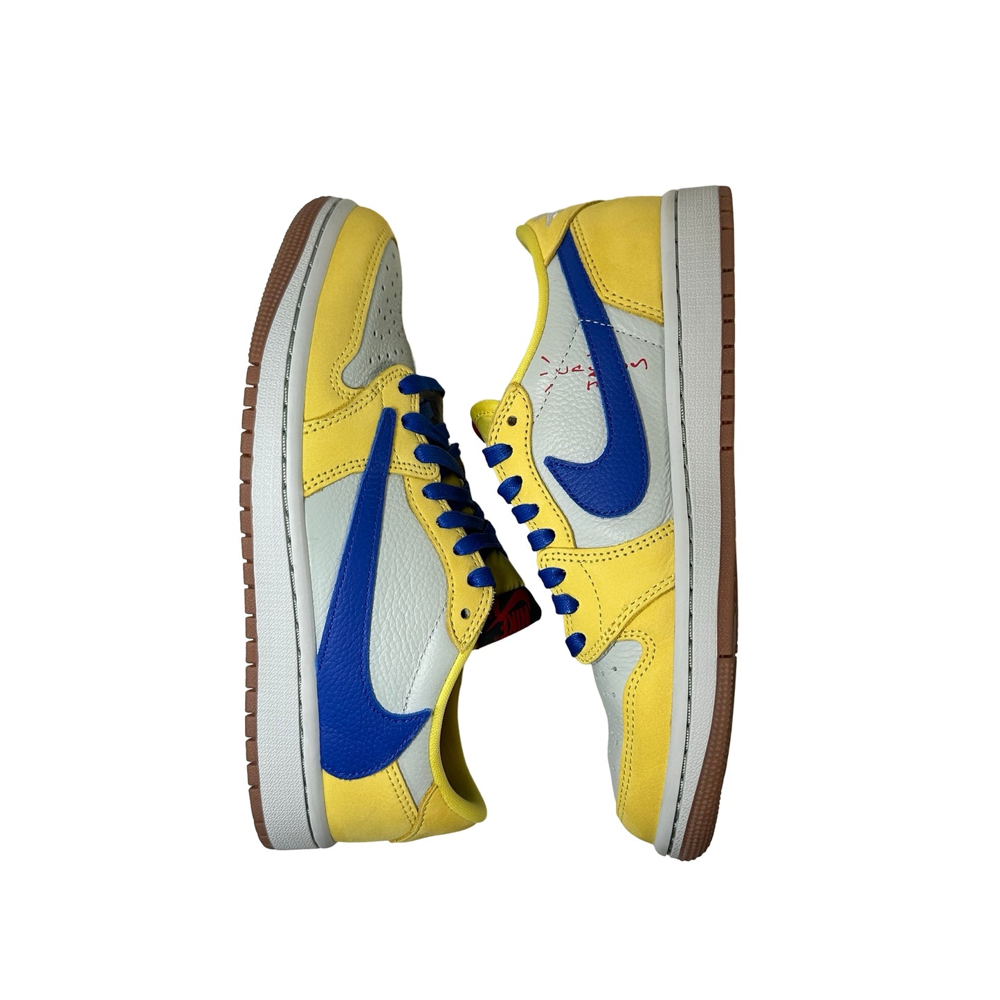 DZ4137 700 Jordan 1 Retro Low OG SP Travis Scott Canary (Women's) [USED] - 7 W (Used2)