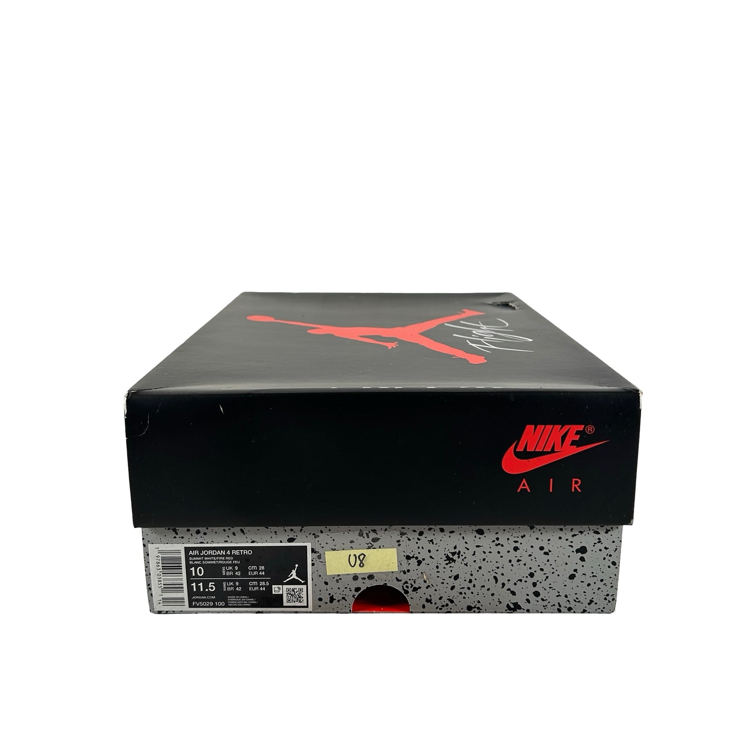 FV5029 100 Jordan 4 Retro White Cement (2025) [USED] - 10 M (Used8)