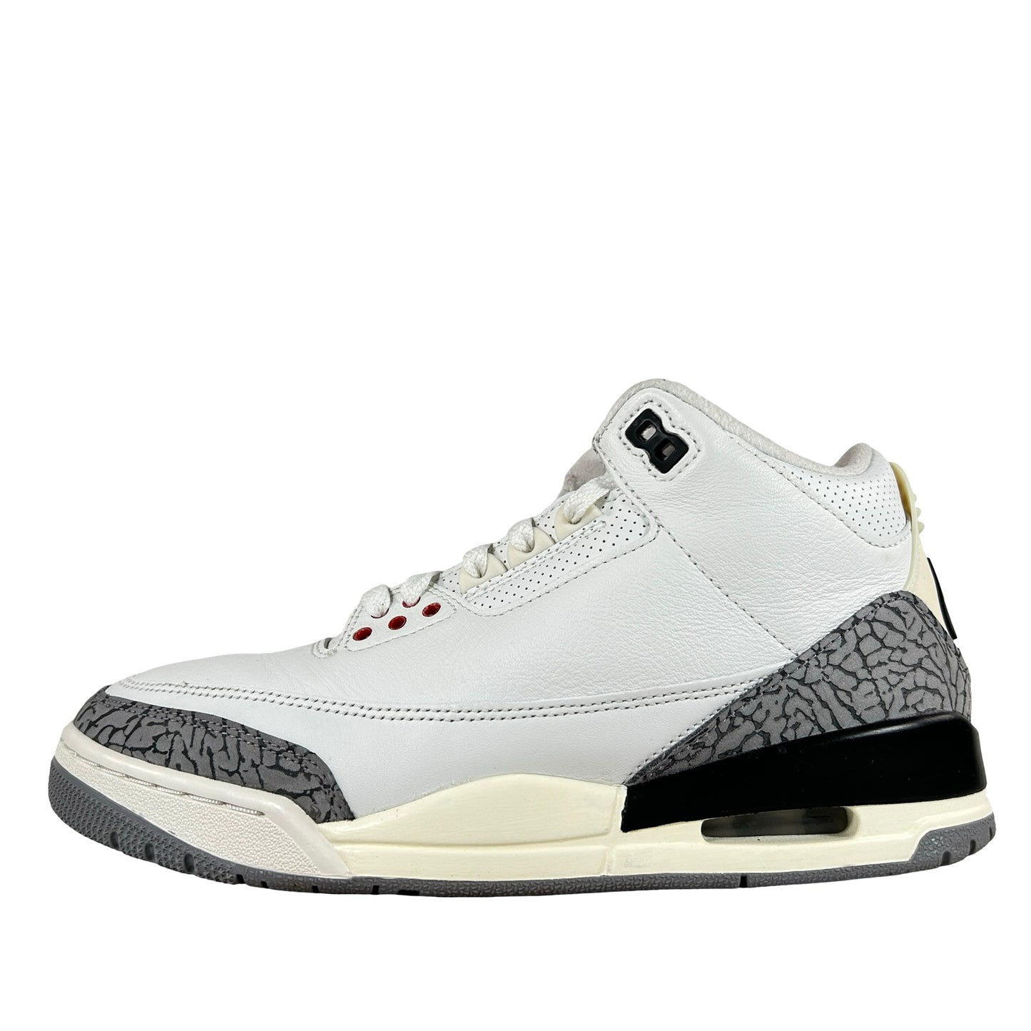 DN3707 100 Jordan 3 Retro White Cement Reimagined [USED] - 8 M (Used12)