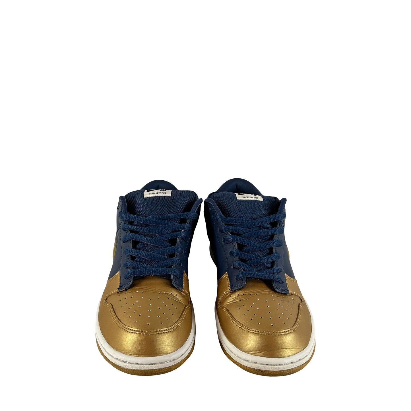 CK3480 700 Nike SB Dunk Low Supreme Jewel Swoosh Gold [USED] - 11.5 M (Used)