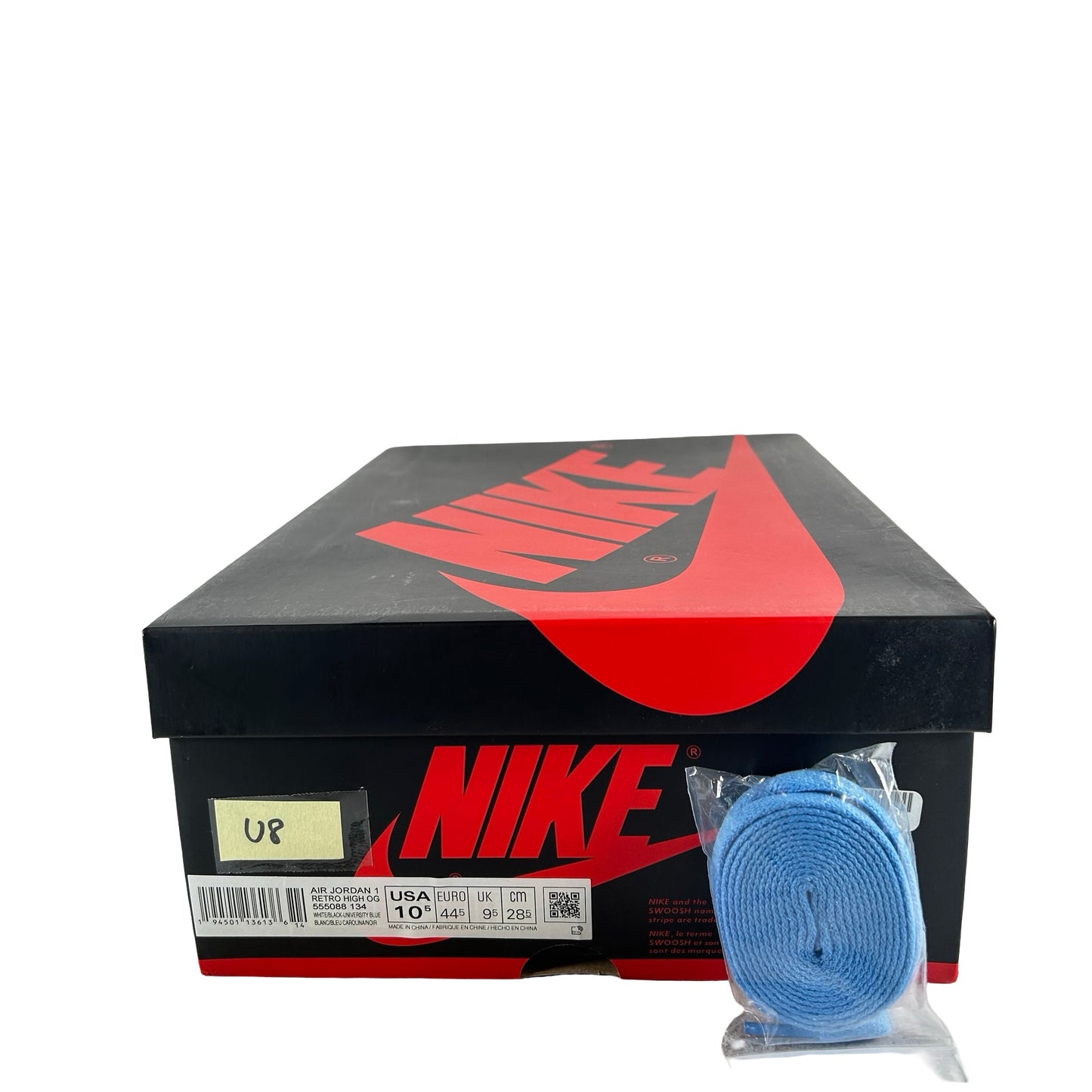 555088 134 Jordan 1 University Blue [USED] - 10.5 M (Used8)