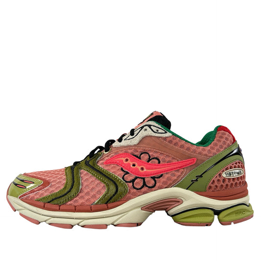 S70966 2 Saucony ProGrid Triumph 4 Jae Tips Flowers Grow Uptown Virginia Creeper [USED] - 10 M (Used)
