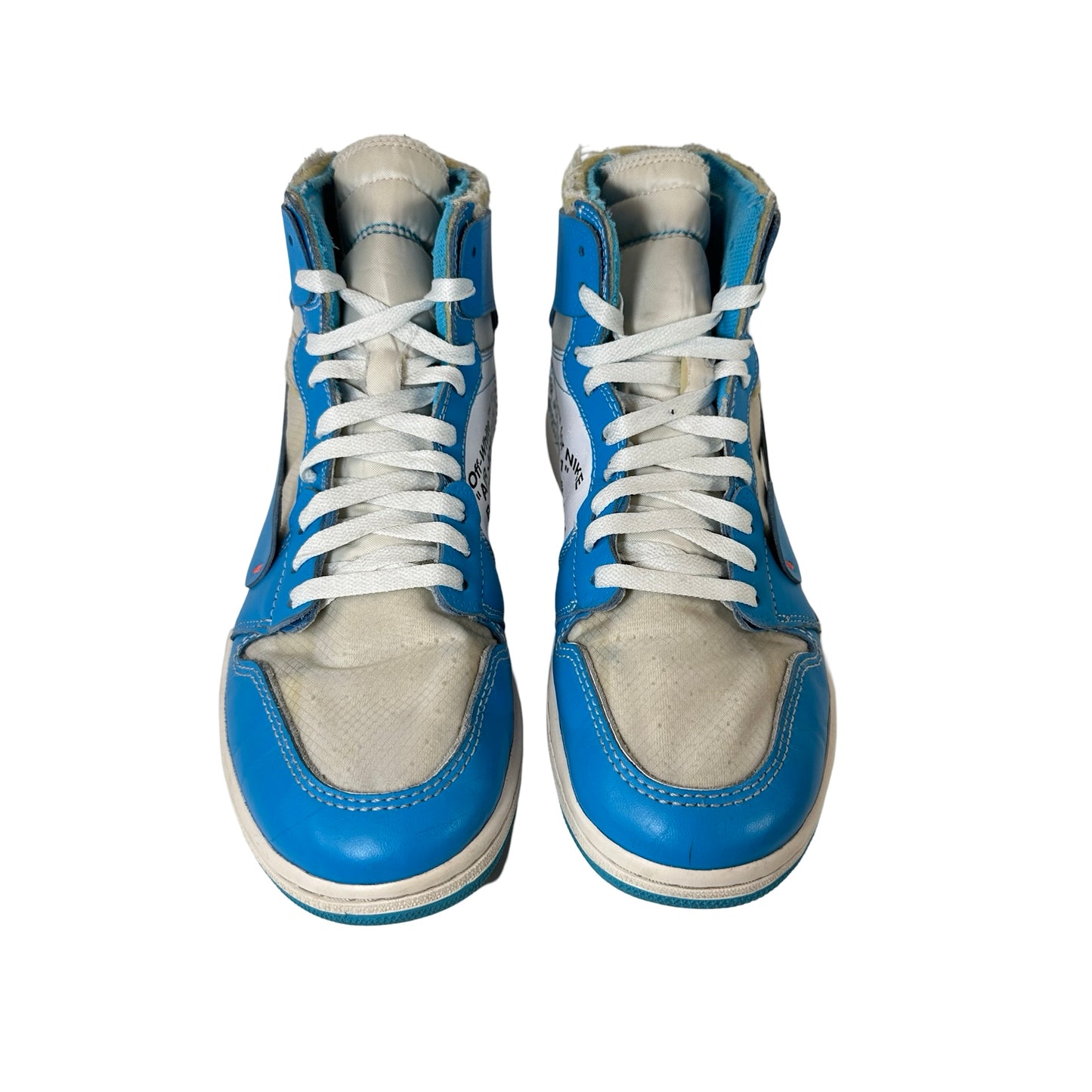 AQ0818 148 Jordan 1 Retro High Off-White UNC [USED] - 11 M (Used)