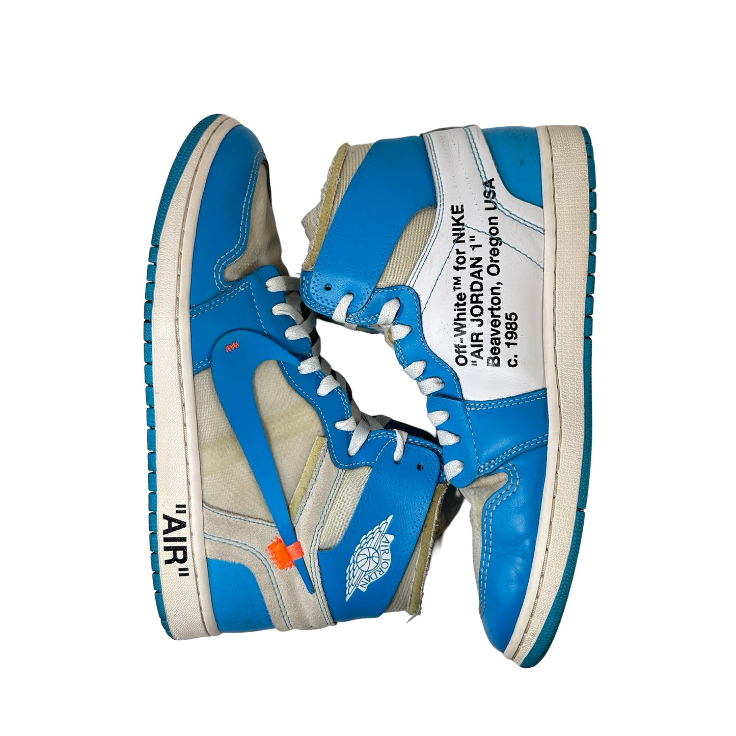 AQ0818 148 Jordan 1 Retro High Off-White UNC [USED] - 11 M (Used)
