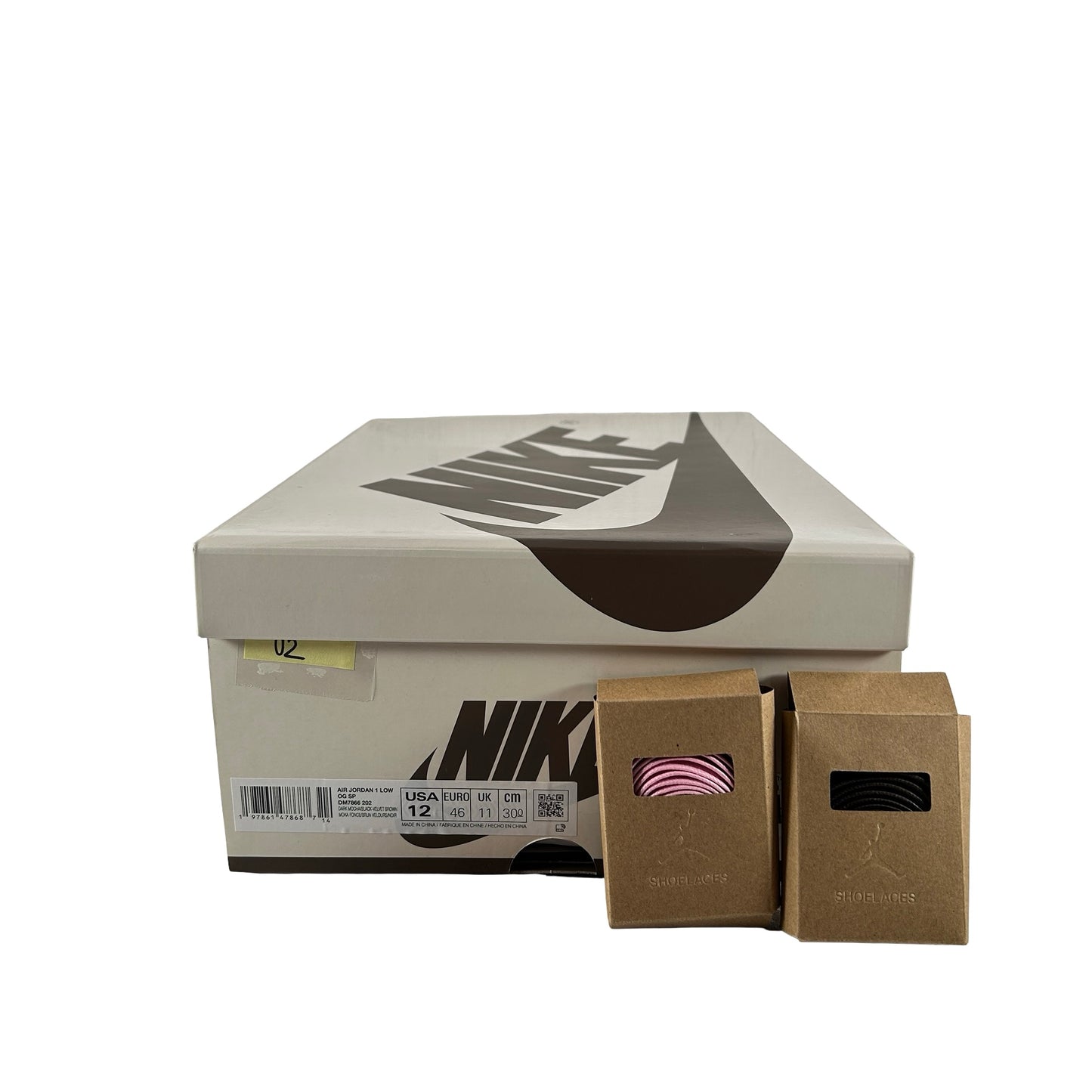 DM7866 202 Jordan 1 Retro Low OG SP Travis Scott Velvet Brown [USED] - 12 (Used2)