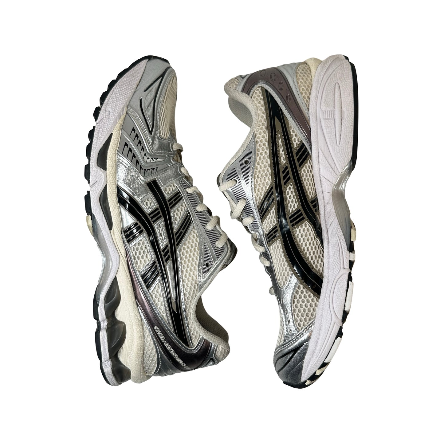1201A019 108 ASICS Gel-Kayano 14 Cream Black Metallic Plum [USED] - 9 M (Used3)