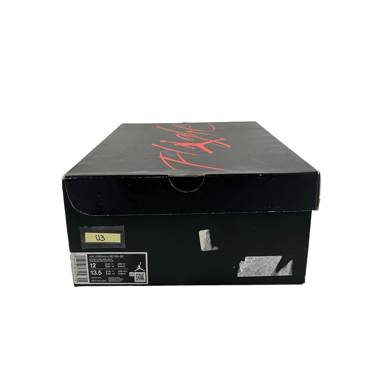 DH7138 006 Jordan 4 Retro SE Black Canvas [USED] - 12 M (Used3)