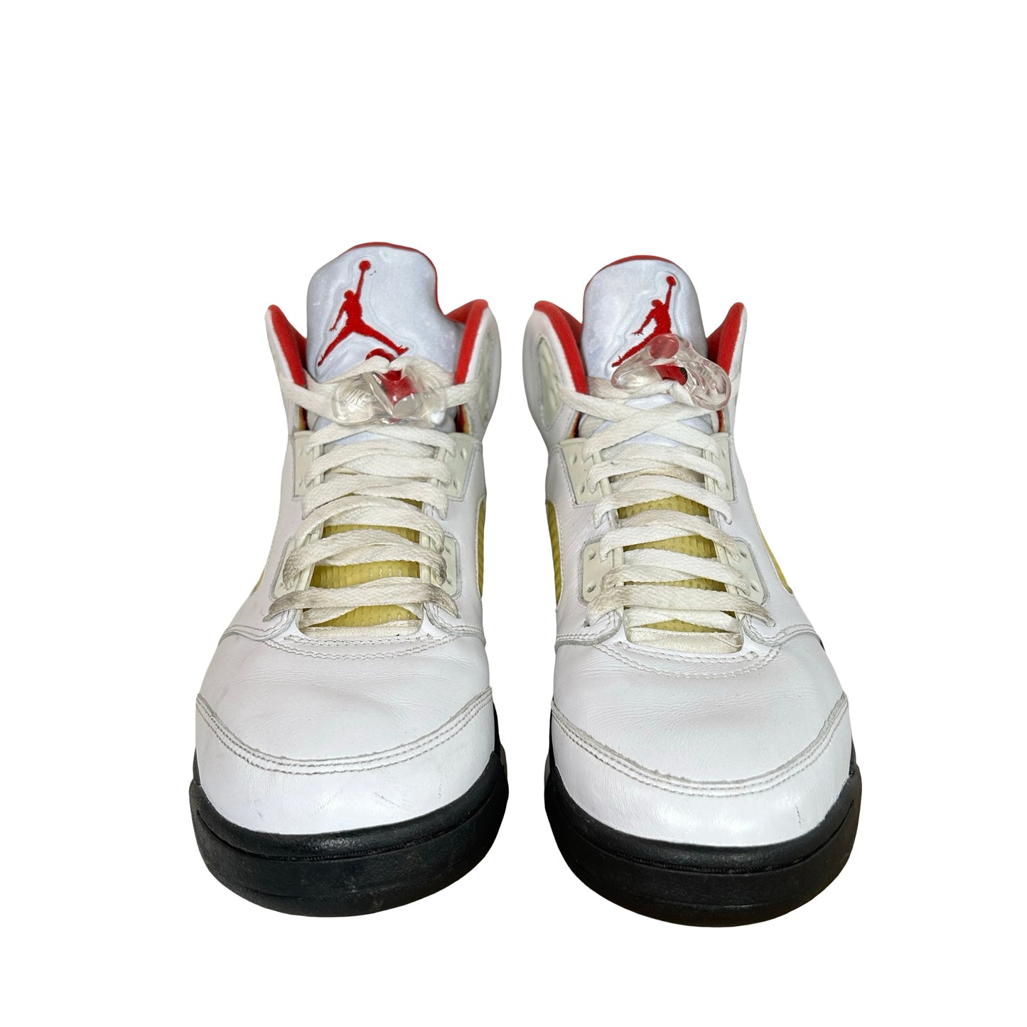 DA1911 102 Jordan 5 Fire Red [USED] - 9.5 M (Used) (No Box)