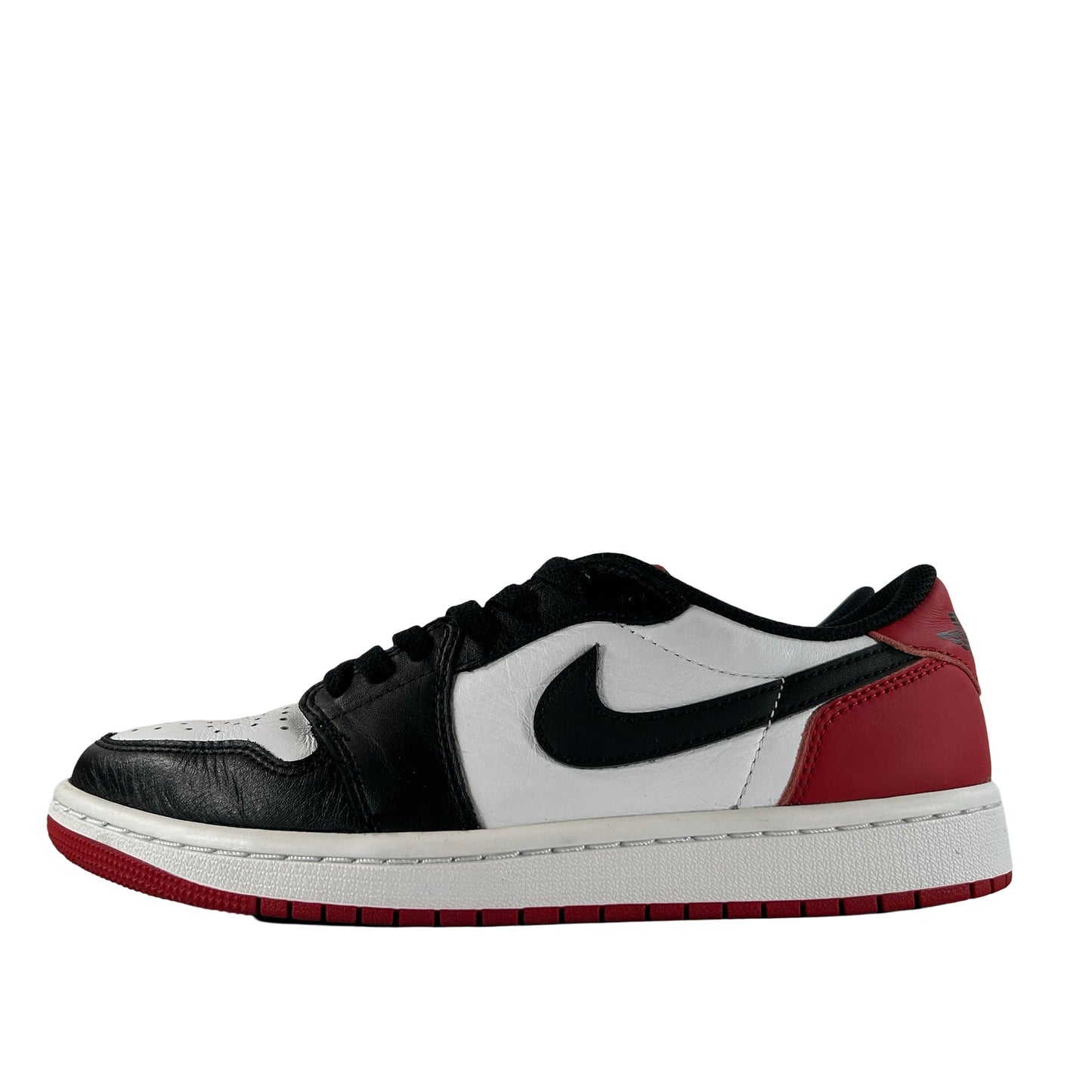 CZ0790 106  Jordan 1 Retro Low OG Black Toe (2023) [USED] - 7.5 M (Used2)