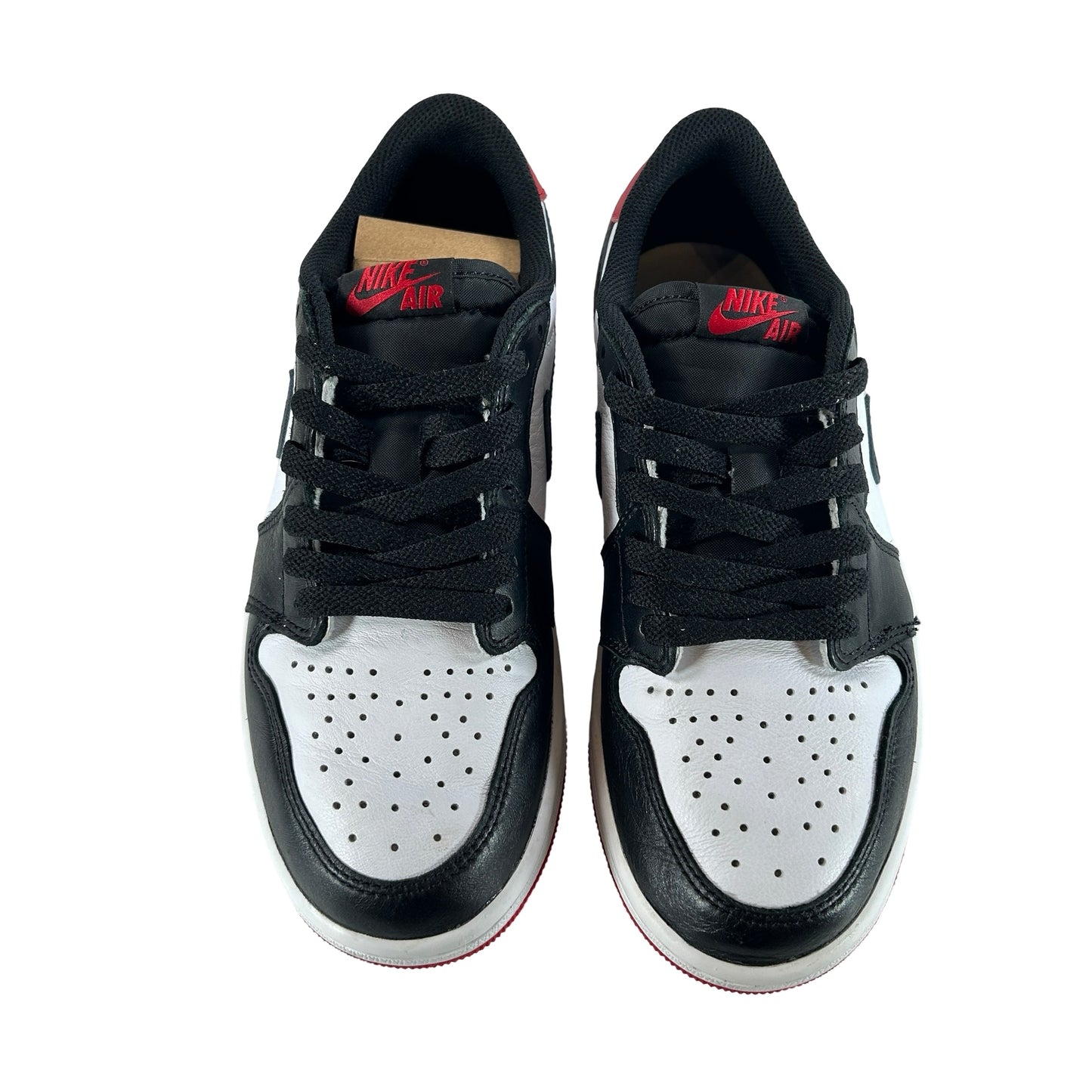 CZ0790 106  Jordan 1 Retro Low OG Black Toe (2023) [USED] - 7.5 M (Used2)
