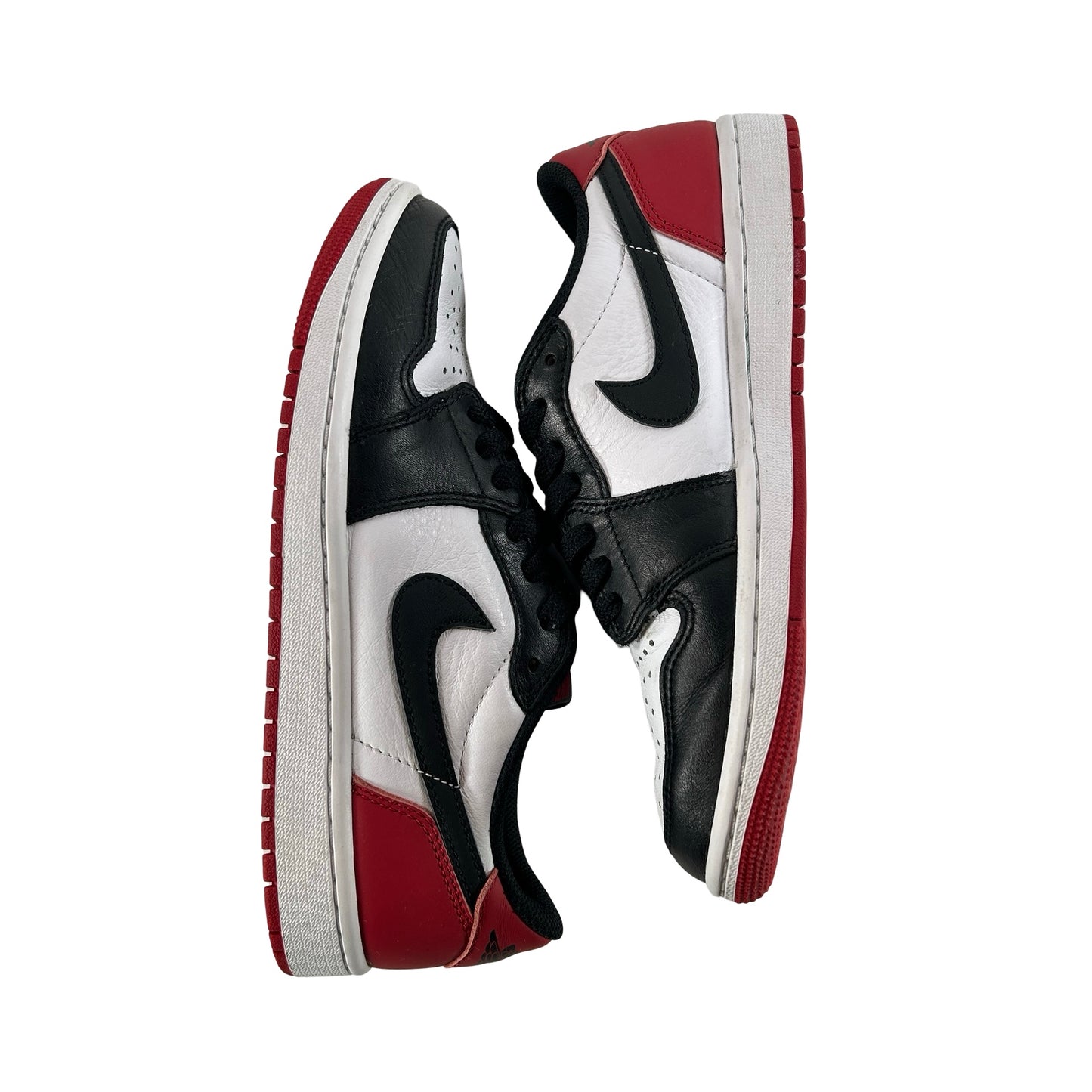 CZ0790 106  Jordan 1 Retro Low OG Black Toe (2023) [USED] - 7.5 M (Used2)