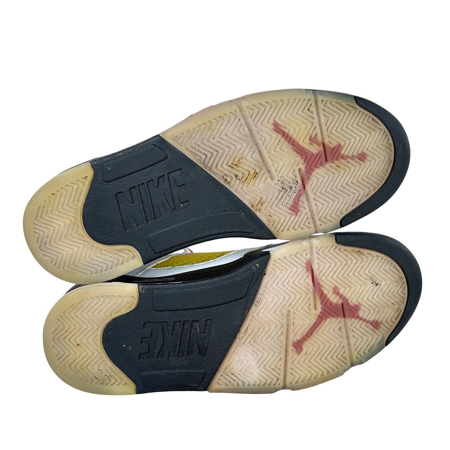 DA1911 102 Jordan 5 Fire Red [USED] - 9.5 M (Used) (No Box)