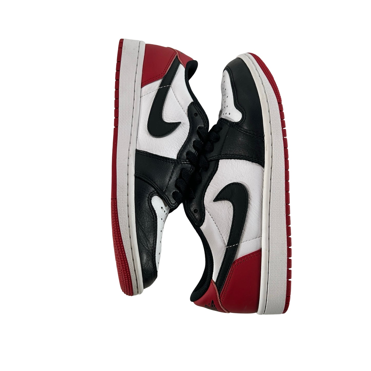 CZ0790 106  Jordan 1 Retro Low OG Black Toe (2023) [USED] - 7.5 M (Used2)