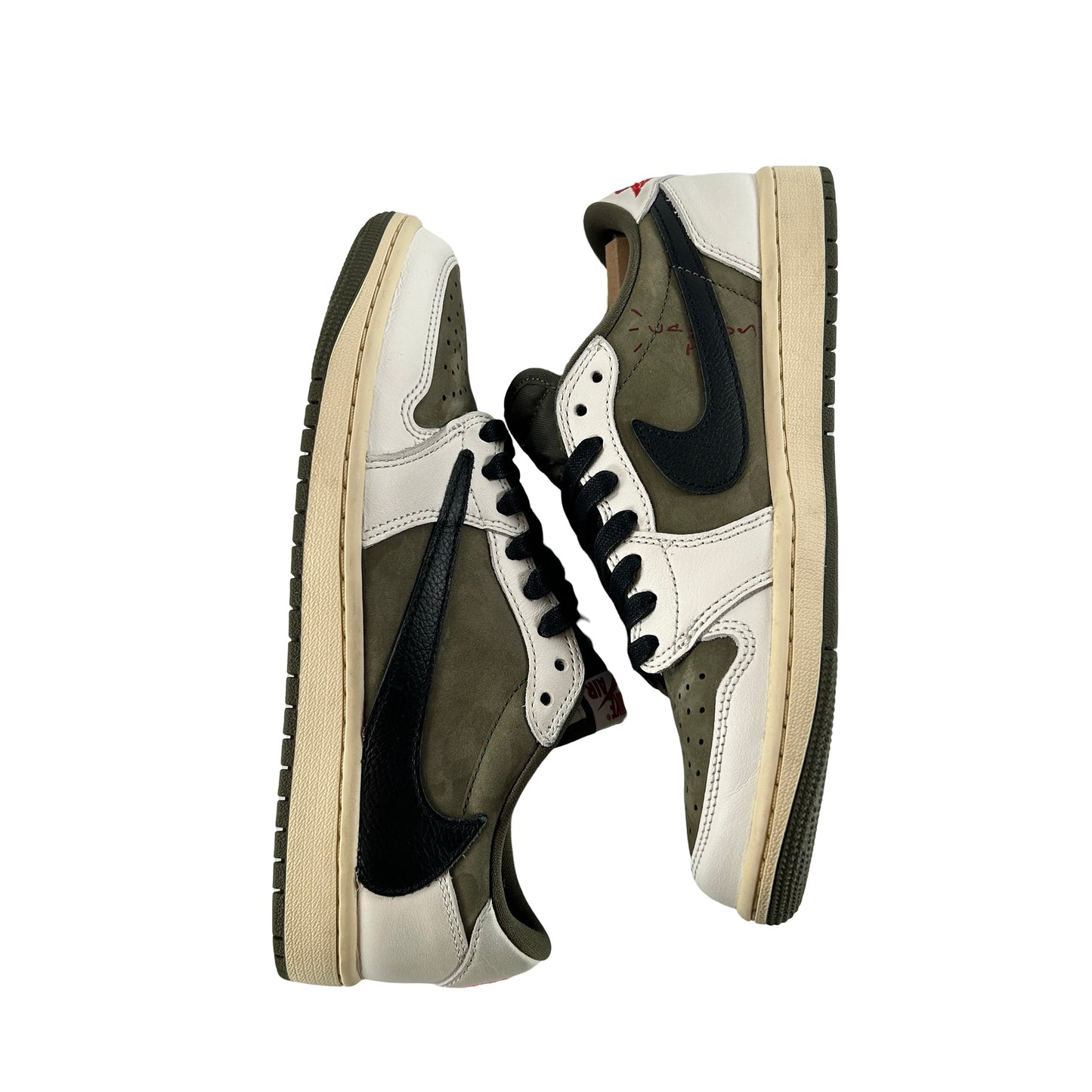 DM7866 200 Jordan 1 Retro Low OG SP Travis Scott Medium Olive [USED] - 7.5 (Used)