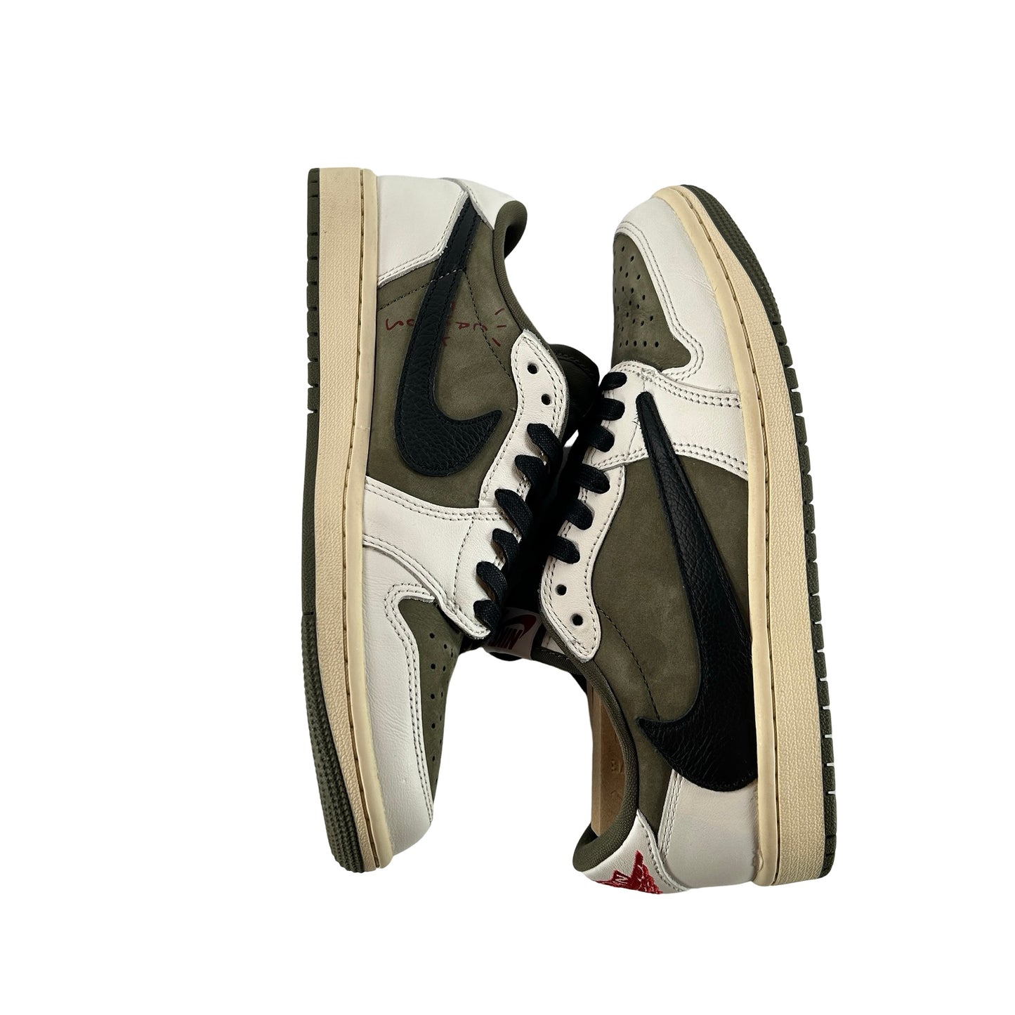 DM7866 200 Jordan 1 Retro Low OG SP Travis Scott Medium Olive [USED] - 7.5 (Used)