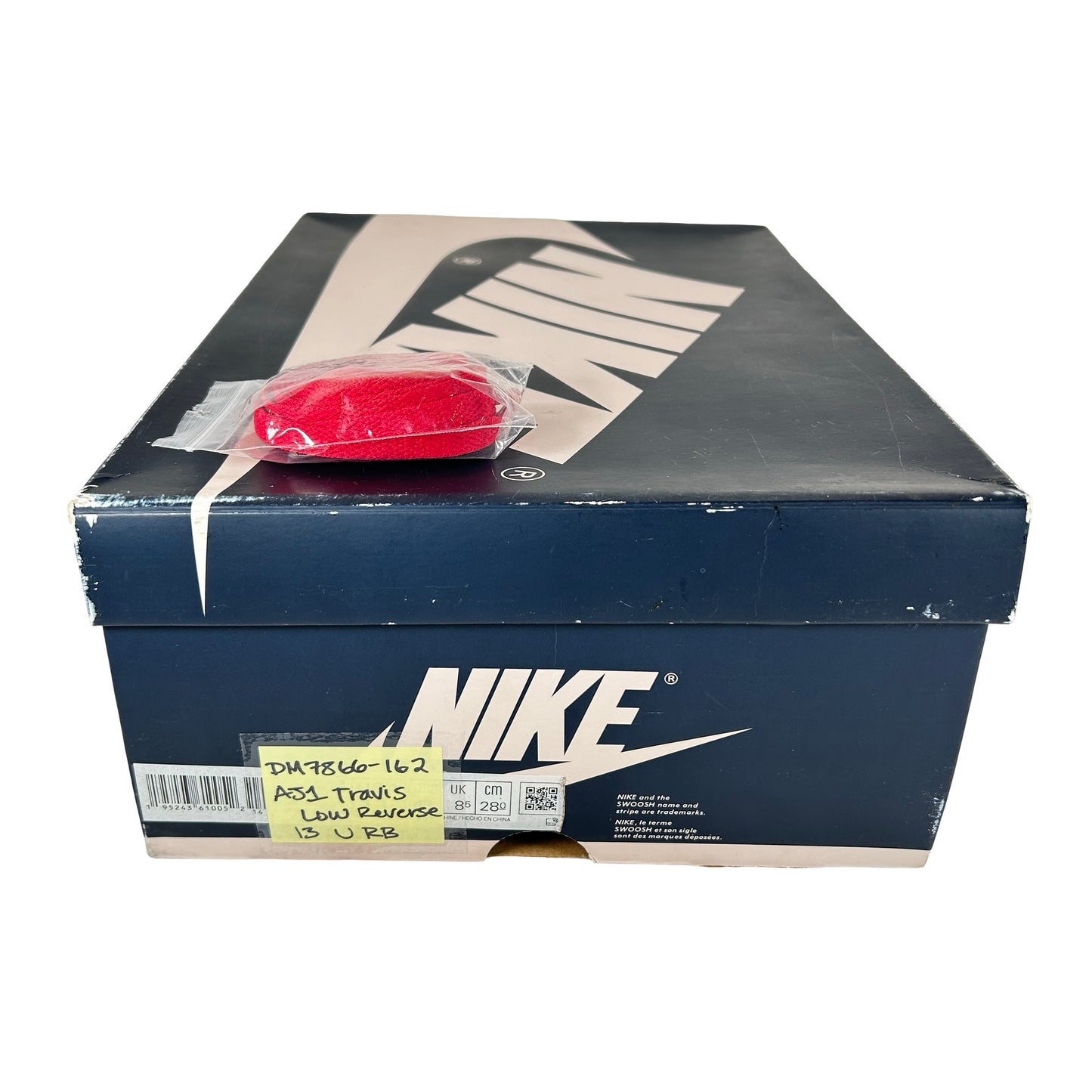 DM7866 162 Jordan 1 Retro Low OG SP Travis Scott Reverse Mocha [USED] - 13 M (Used) (Replace Box)