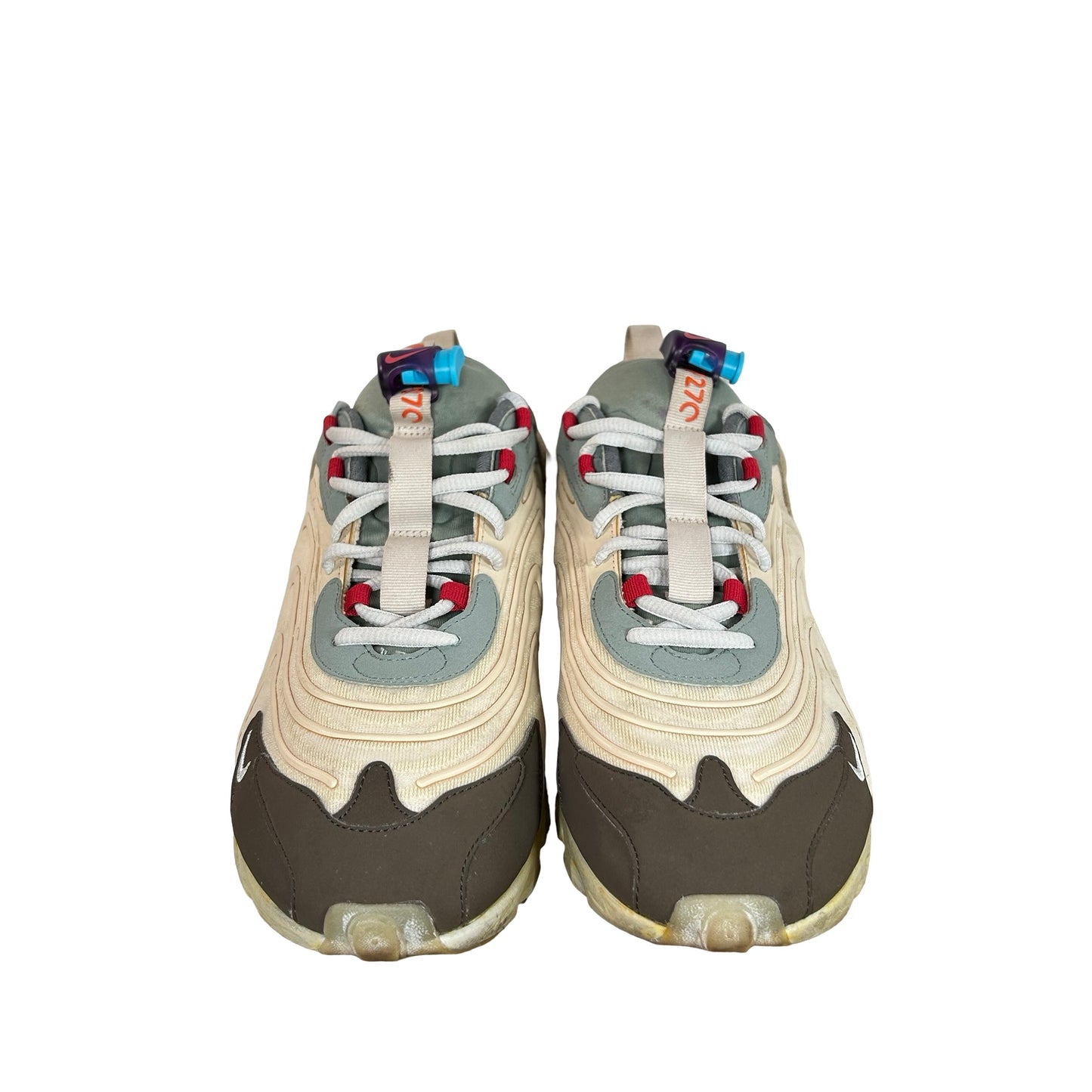CT2864 200 Nike Air Max 270 React ENG Travis Scott Cactus Trails [USED] - 10.5 M (Used2) (No Box2)