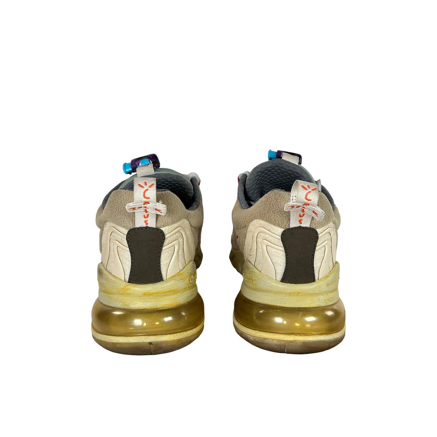 CT2864 200 Nike Air Max 270 React ENG Travis Scott Cactus Trails [USED] - 10.5 M (Used2) (No Box2)