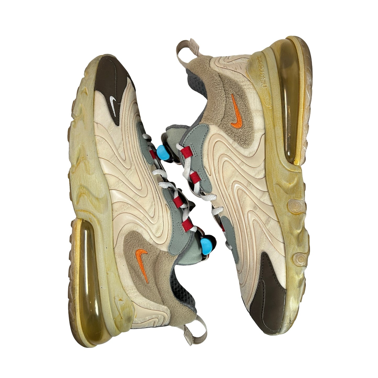CT2864 200 Nike Air Max 270 React ENG Travis Scott Cactus Trails [USED] - 10.5 M (Used2) (No Box2)