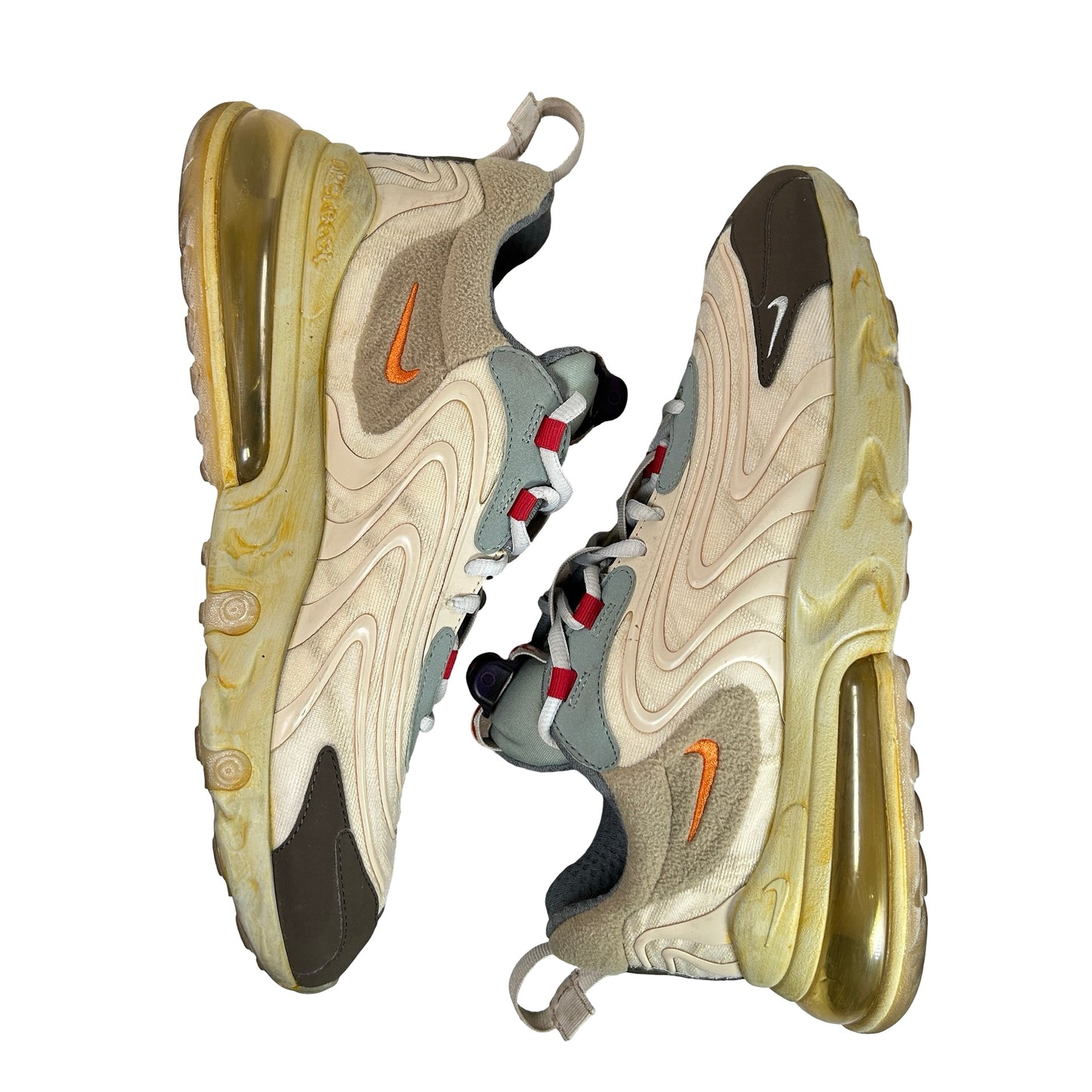 CT2864 200 Nike Air Max 270 React ENG Travis Scott Cactus Trails [USED] - 10.5 M (Used2) (No Box2)
