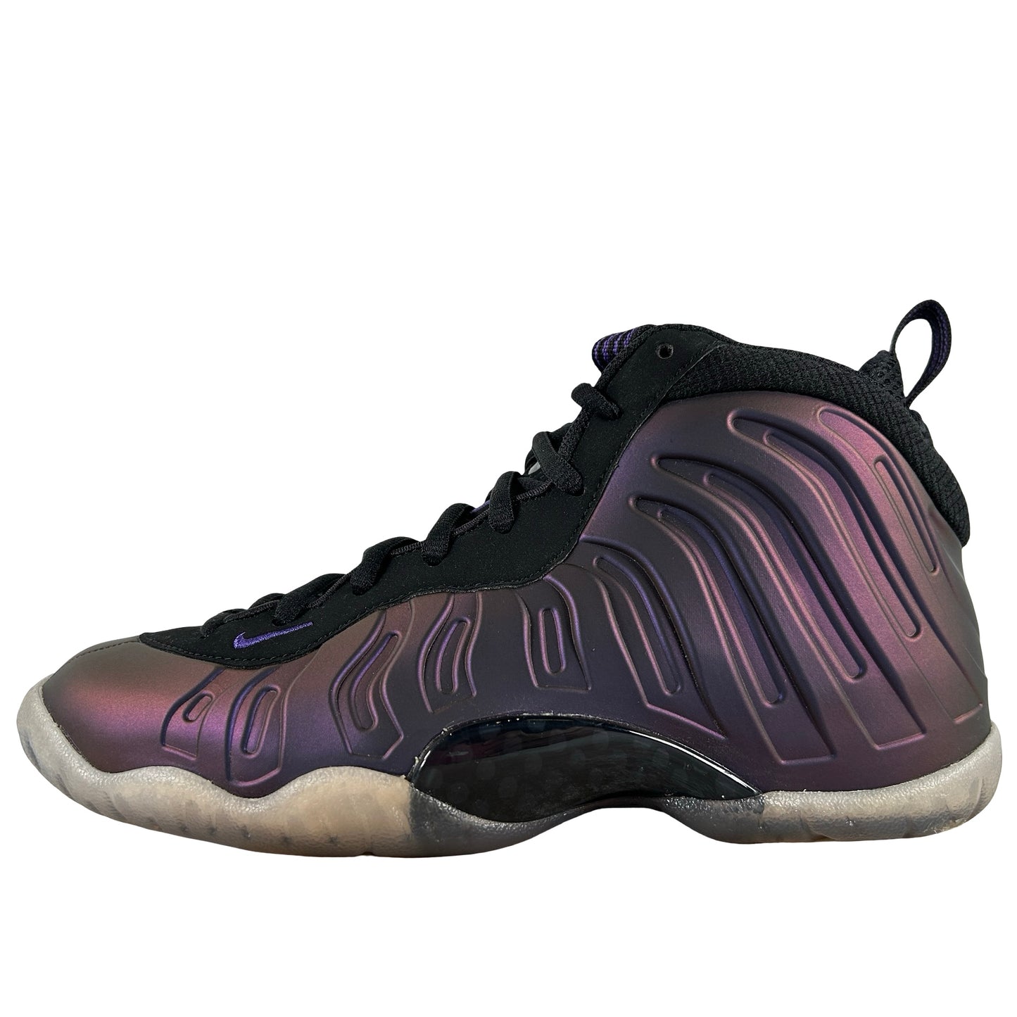 644791 005 Air Nike Foamposite One Eggplant (2017) (GS) [USED] - 4.5 Y (Used) (No Box)