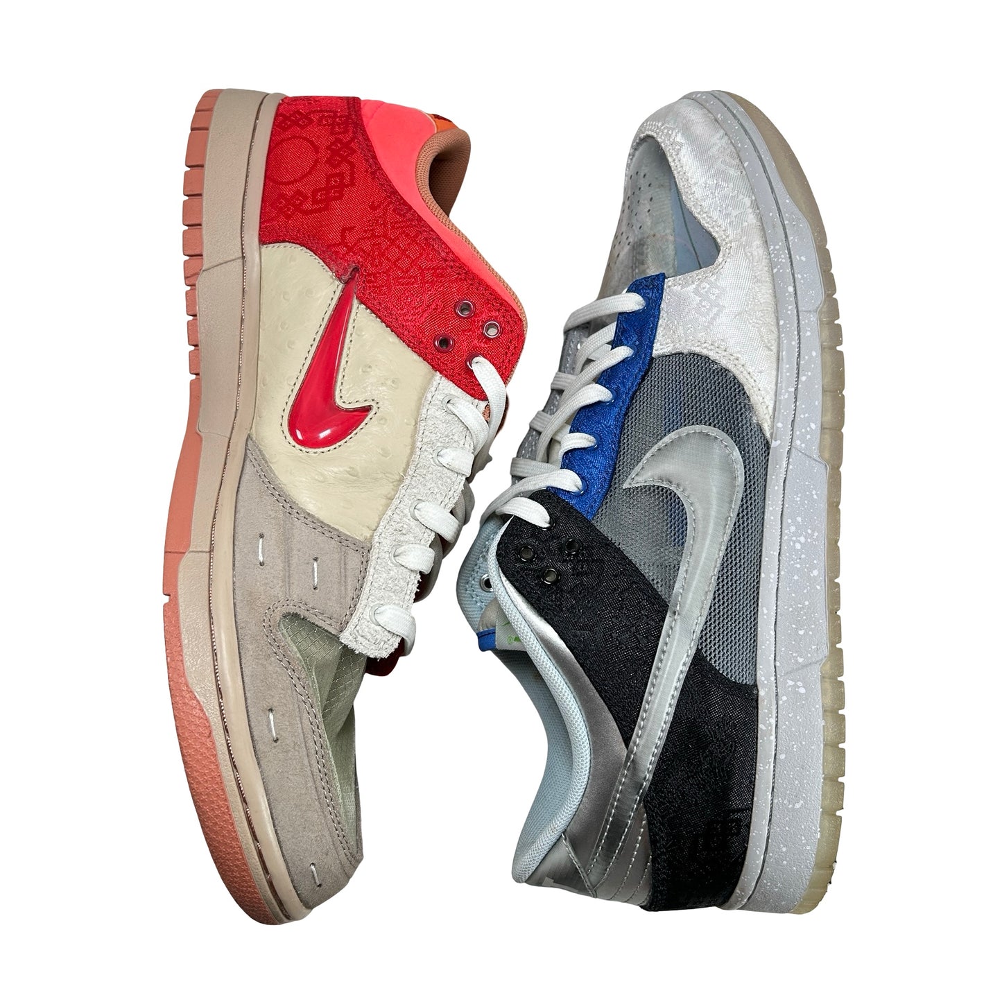 FN0316 999 Nike Dunk Low SP What The CLOT [USED] - 11.5 M (Used) (No Box)