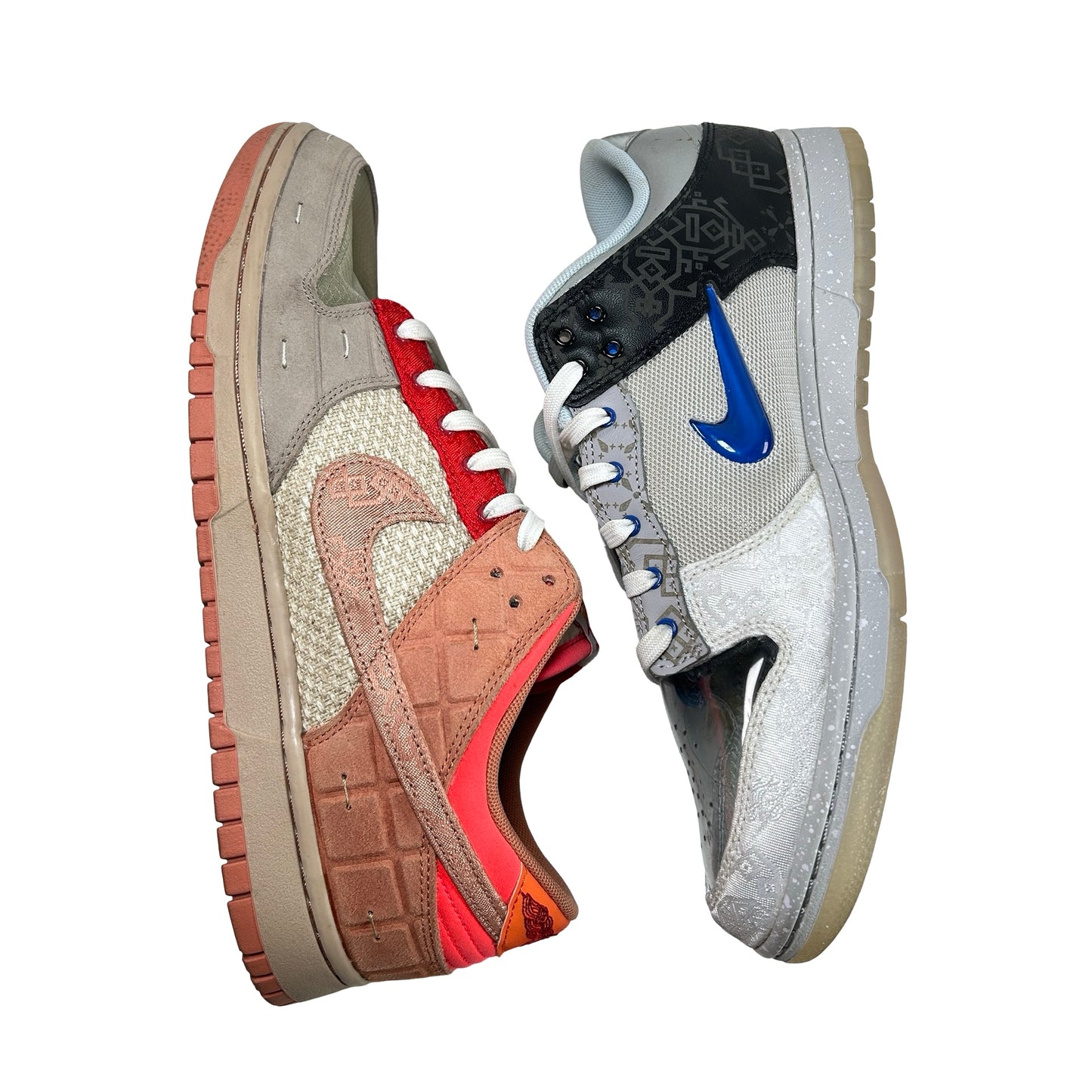 FN0316 999 Nike Dunk Low SP What The CLOT [USED] - 11.5 M (Used) (No Box)