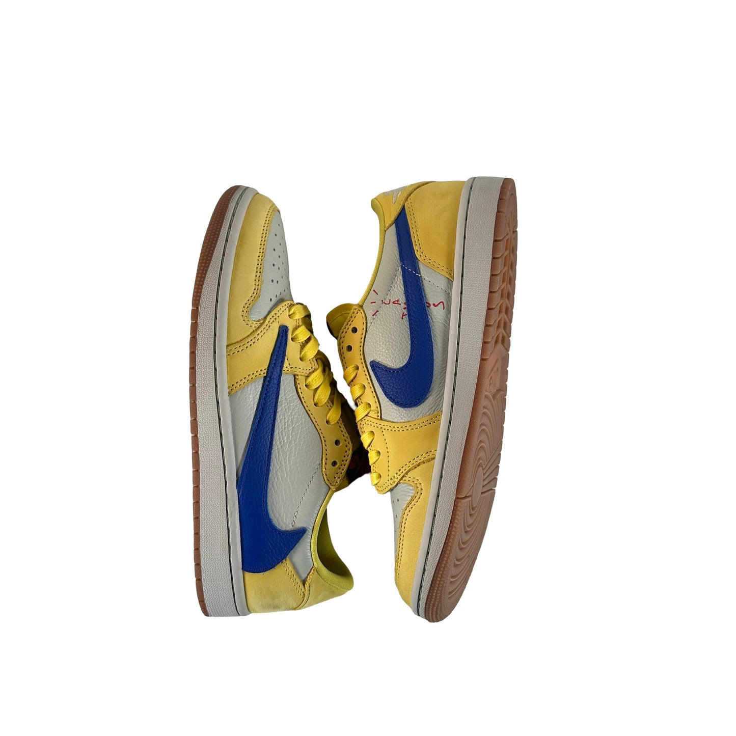 DZ4137 700 Jordan 1 Retro Low OG SP Travis Scott Canary (Women's) [USED] - 8.5 W (Used5)