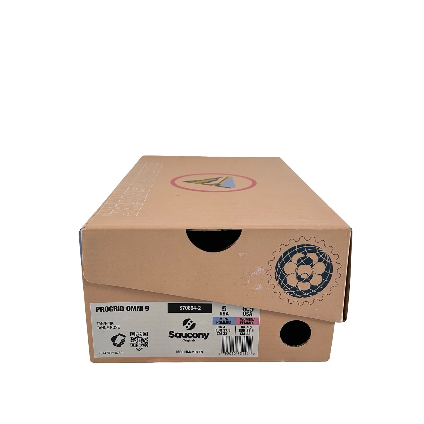 S70864 2 Saucony ProGrid Omni 9 Jae Tips To Do List Tan [USED] - 5 M (Used)