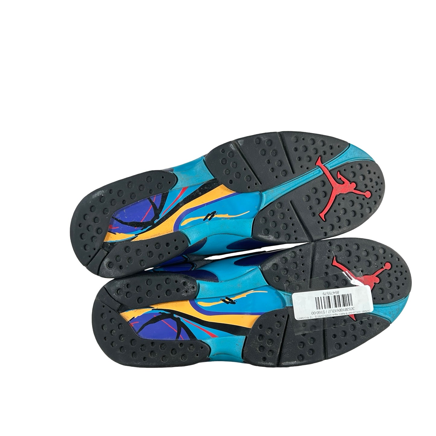 305381 006 Jordan 8 Retro Aqua (2025) [USED] - 12 M (Used7)