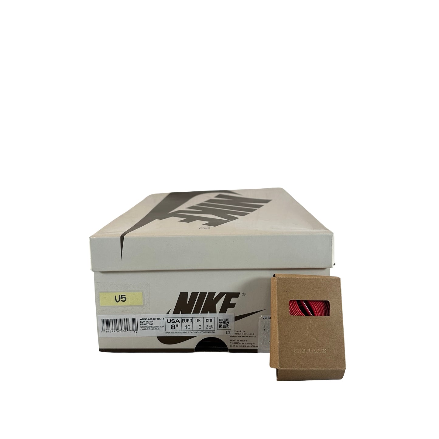 DZ4137 700 Jordan 1 Retro Low OG SP Travis Scott Canary (Women's) [USED] - 8.5 W (Used5)