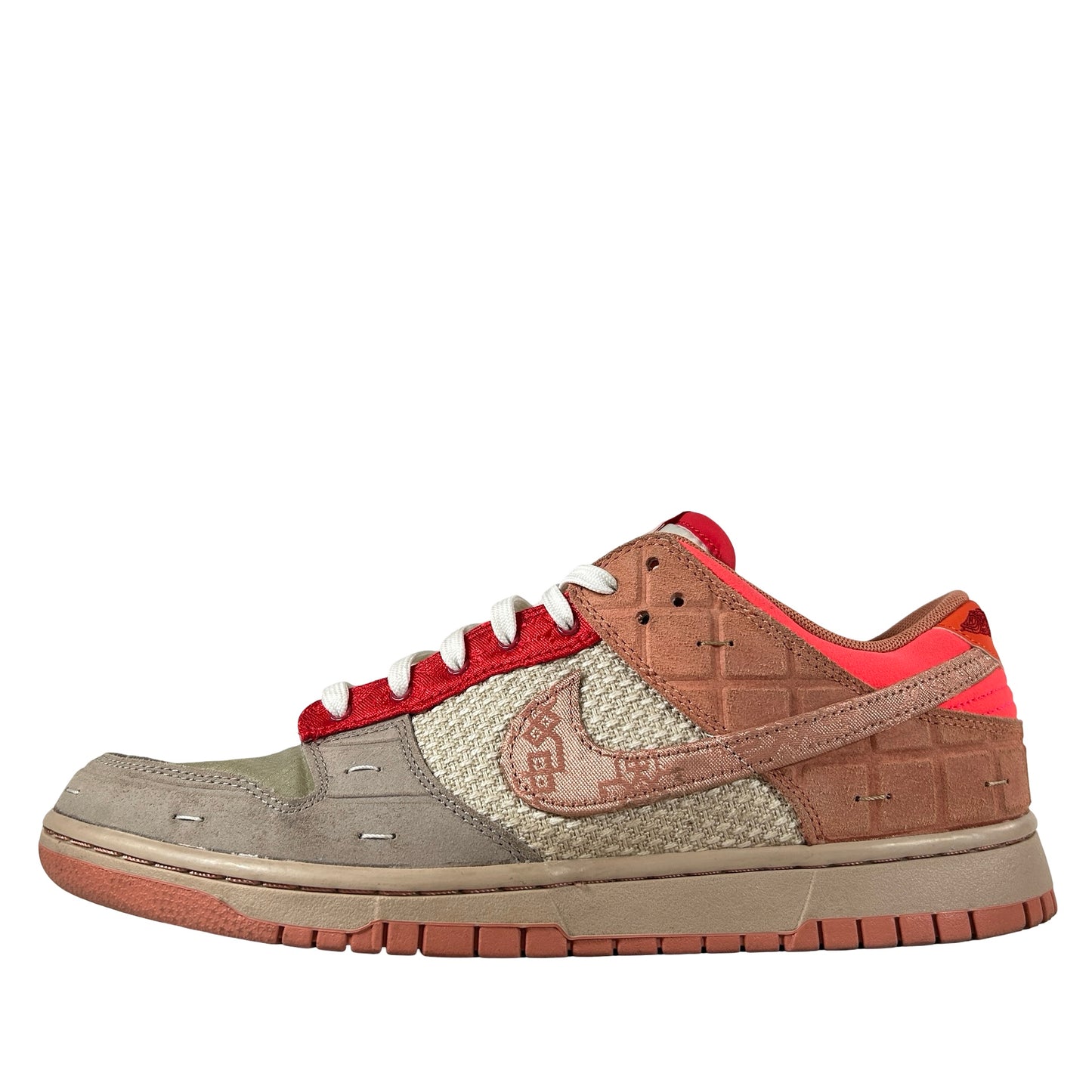 FN0316 999 Nike Dunk Low SP What The CLOT [USED] - 11.5 M (Used) (No Box)