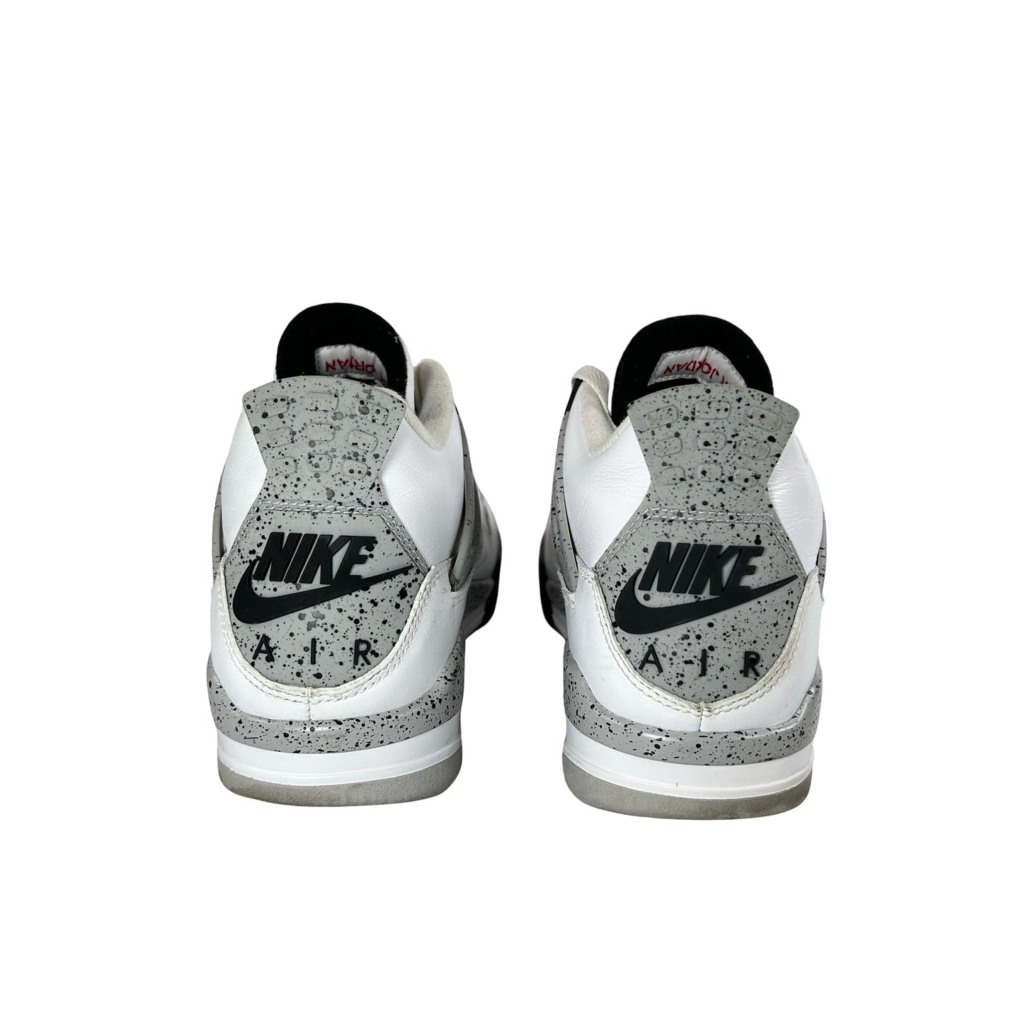 840606 192 Jordan 4 White Cement [USED] - 8.5 M (Used) (Replace Box2)