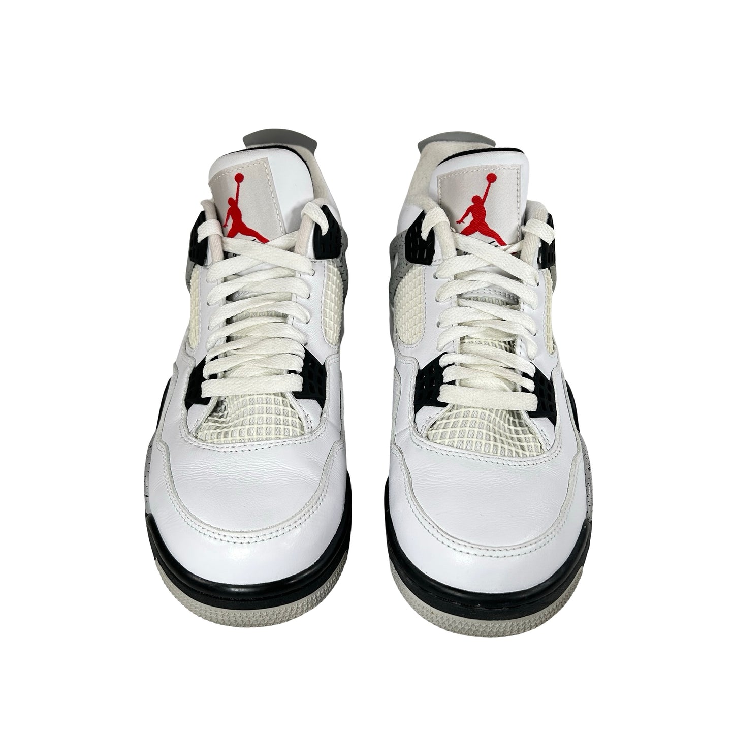 840606 192 Jordan 4 White Cement [USED] - 8.5 M (Used) (Replace Box2)