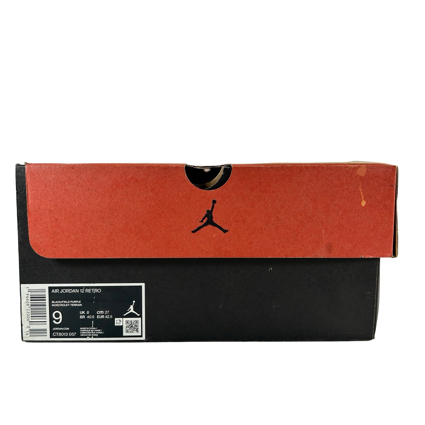 CT8013 057 Jordan 12 Retro Field Purple [USED] - 9 M (Used)