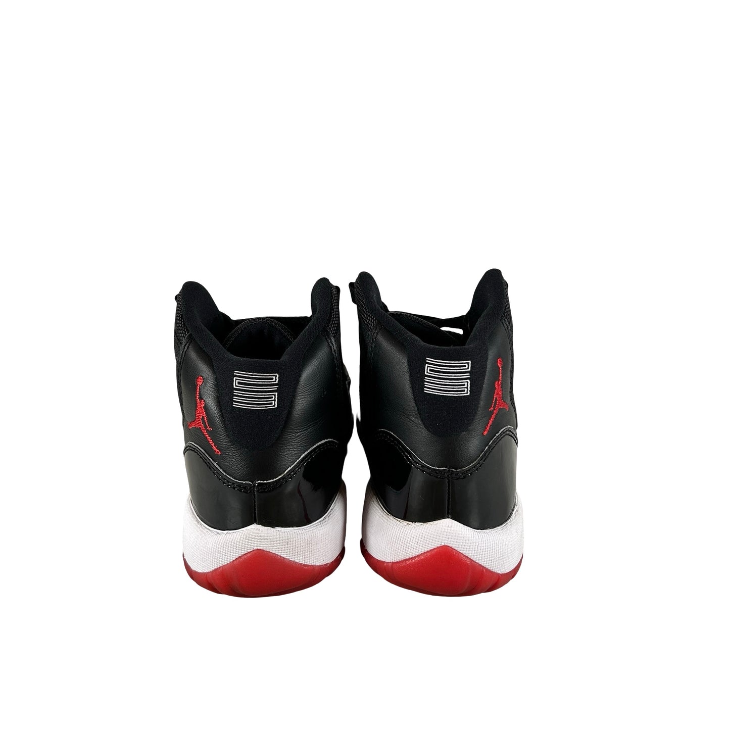 378038 061 Jordan 11 Retro Playoffs Bred (2019) (GS) [USED] - 4.5 Y (Used) (No Box)