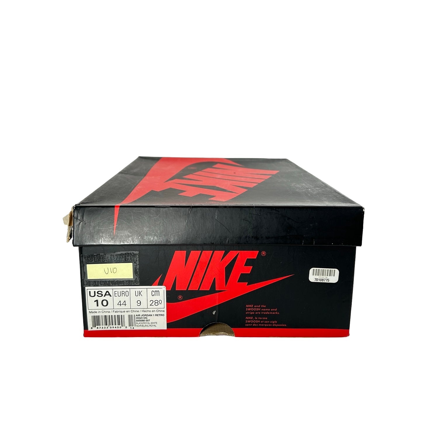 555088 007 Jordan 1 Royal (2017) [USED] - 8.5 M (Used) (Replace Box)