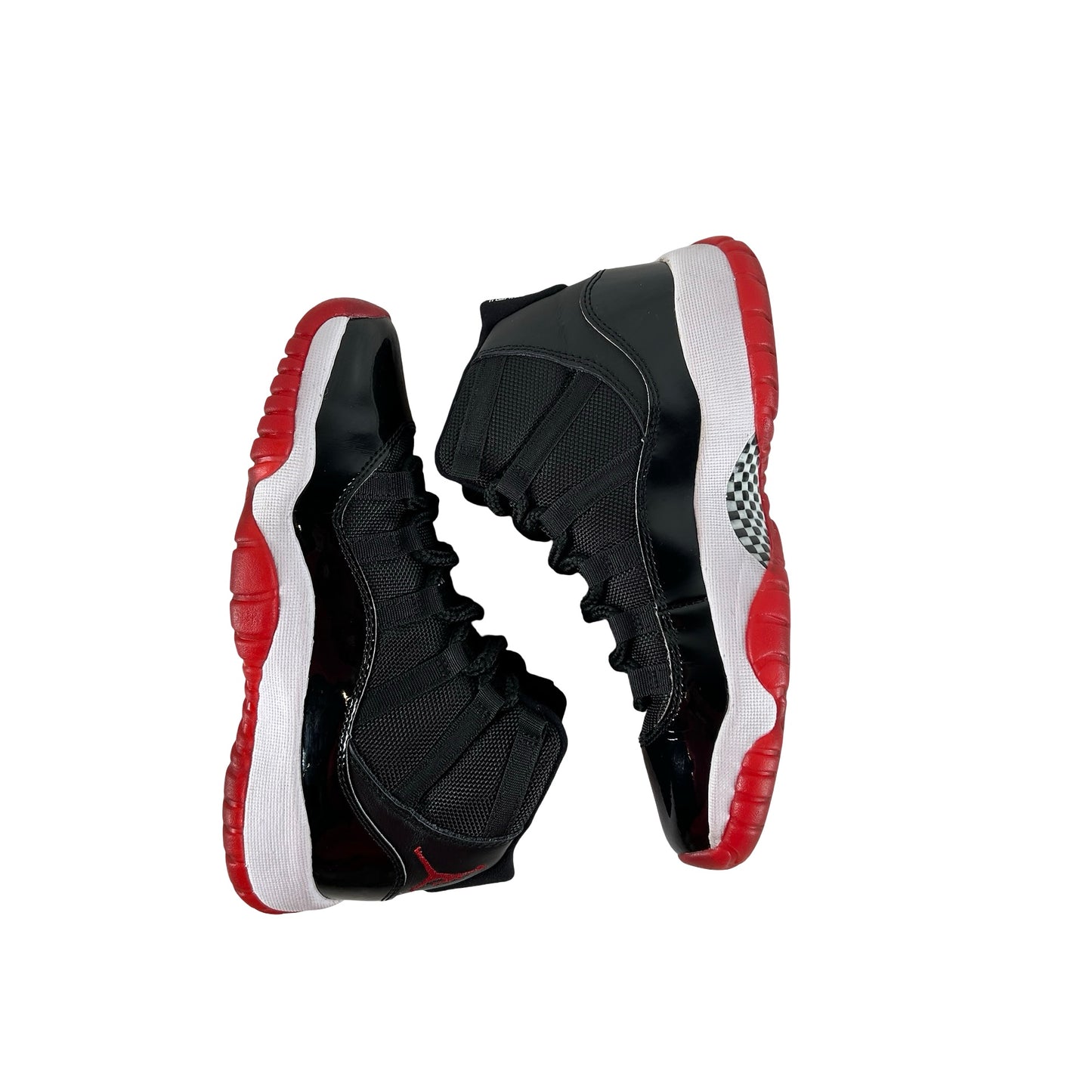 378038 061 Jordan 11 Retro Playoffs Bred (2019) (GS) [USED] - 4.5 Y (Used) (No Box)