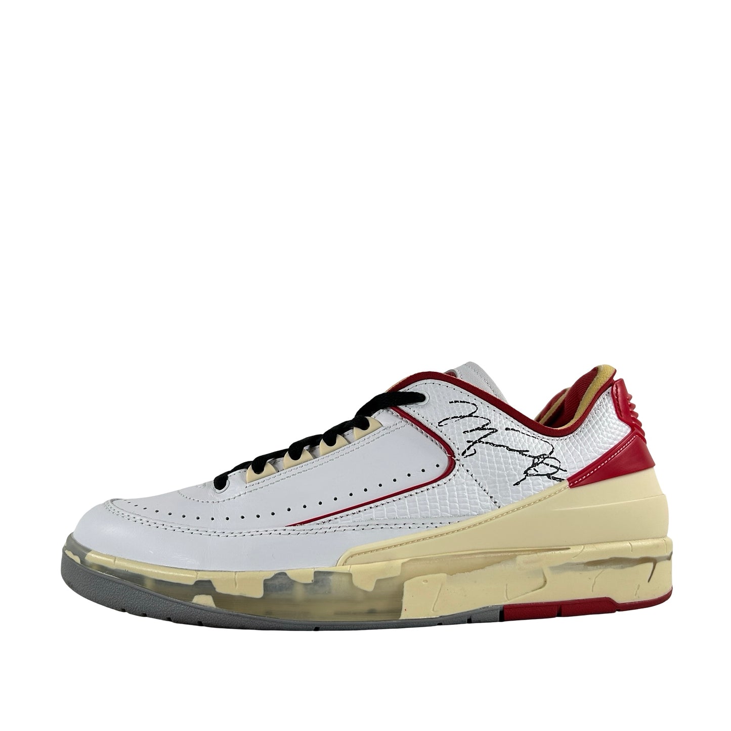 DJ4375 106 Jordan 2 Retro Low SP Off-White White Red [USED] - 10 M (Used2)
