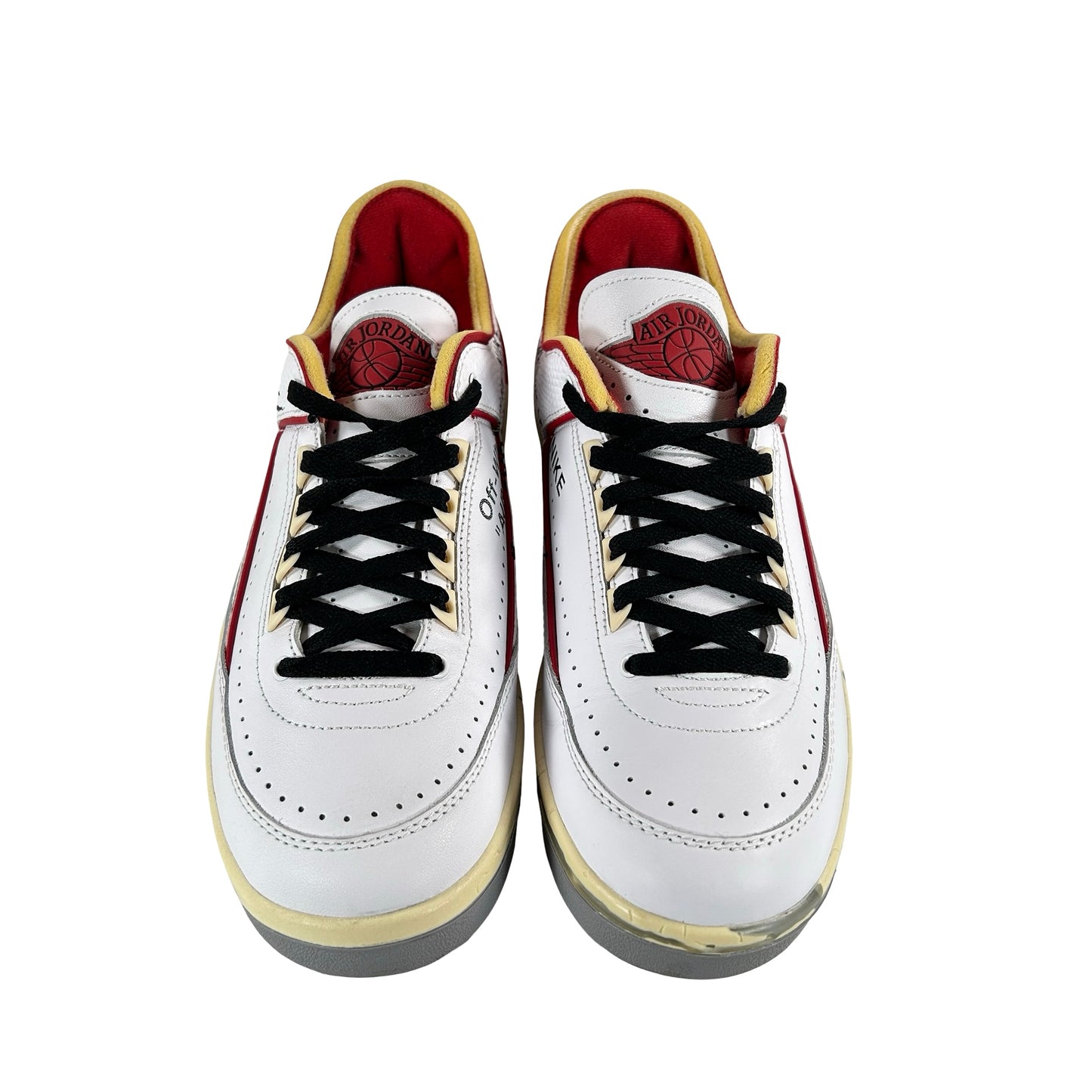 DJ4375 106 Jordan 2 Retro Low SP Off-White White Red [USED] - 10 M (Used2)