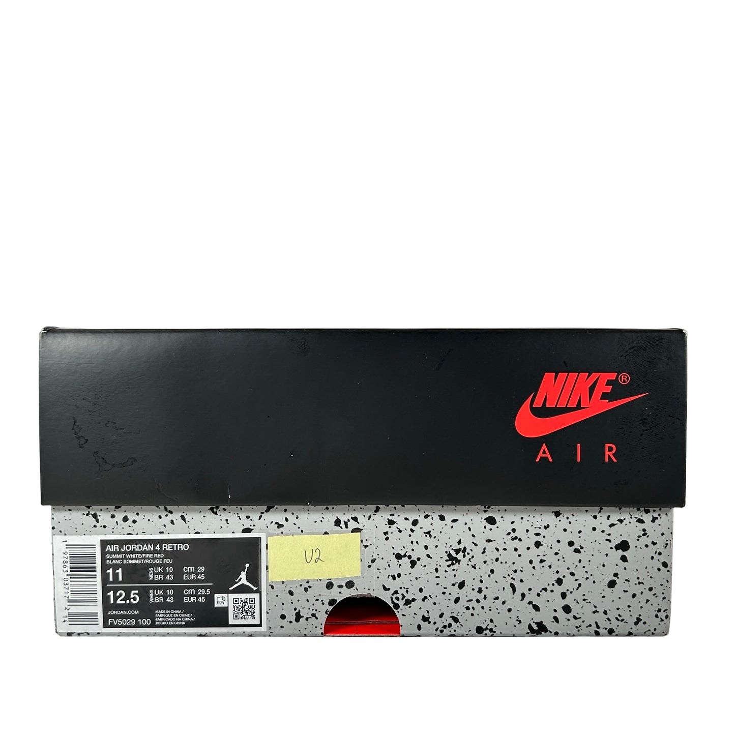 FV5029 100 Jordan 4 Retro White Cement (2025) [USED] - 11 M (Used2)