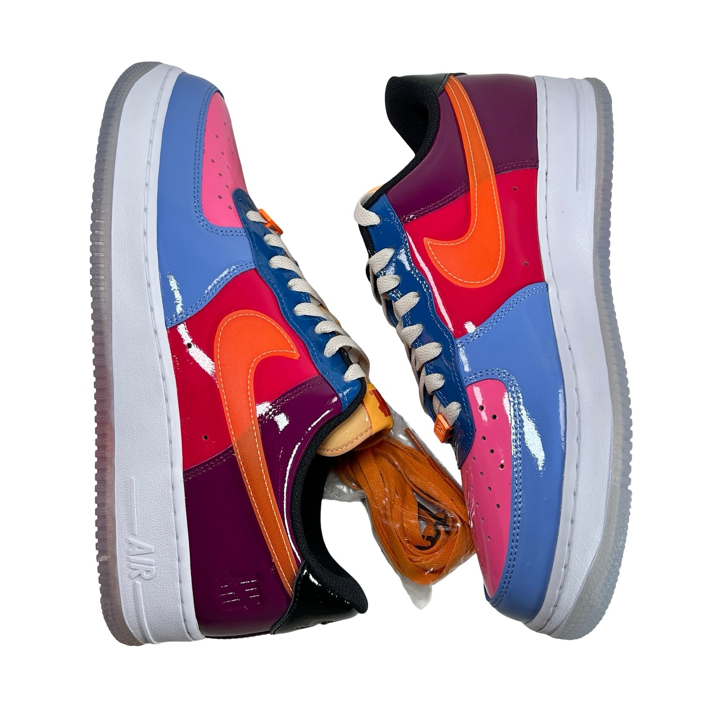 DV5255 400 Nike Air Force 1 Low SP UNDFTD Multi-Patent [CONDITIONAL] - 11.5 M (Yellowing)