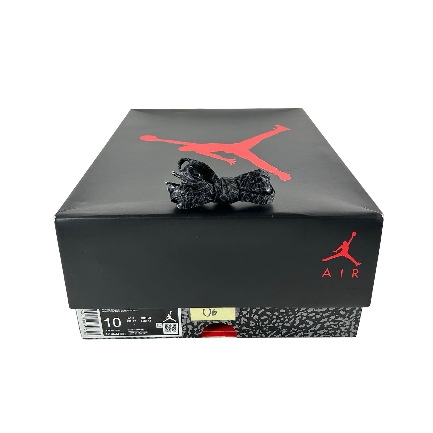 CT8532 001 Jordan 3 Retro Black Cat (2025) [USED] - 10 M (Used6)